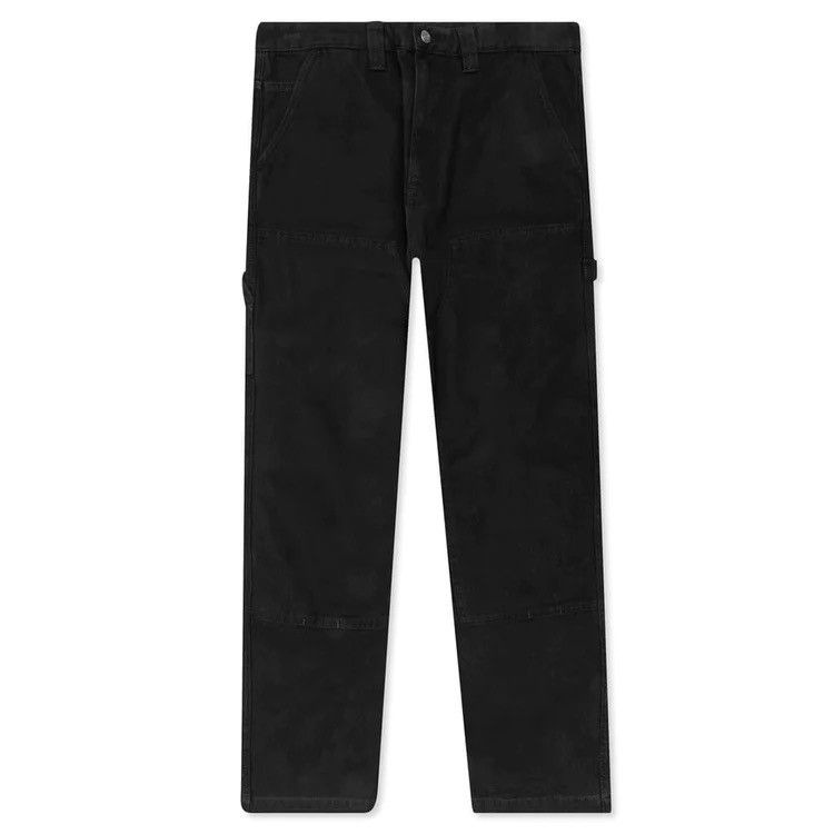 image of Stussy Carpenter Double Knee Denim Pants Jeans Black, Men's (Size 34)