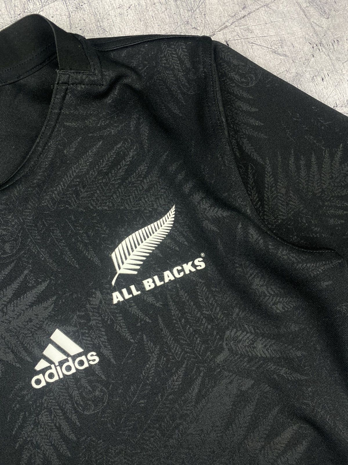 Adidas New Zealand All Blacks Rugby World Cup 2019 Adidas jersey Size US S / EU 44-46 / 1 - 6 Thumbnail
