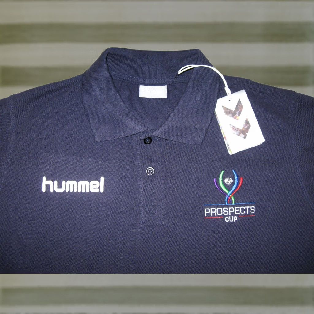 Hummel Hummel Polo Shirt Men Small Short Sleeve Blue W/Tags Prospects Cup Soccer Shirt Size US S / EU 44-46 / 1 - 1 Thumbnail