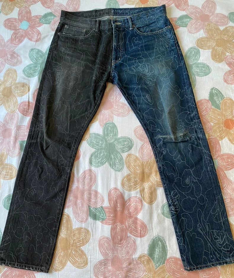 Neighborhood Neighborhood Bape Collaboration Denim Pants - dmc Size US 34 / EU 50 - 1 Thumbnail