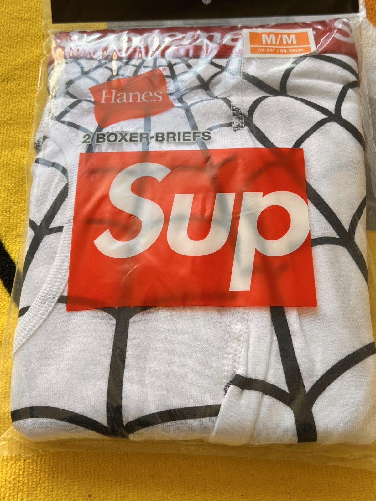 Supreme M Supreme Marvel Spider-Man Web Boxer Briefs hanes underwear Size US 32 / EU 48 - 15 Thumbnail