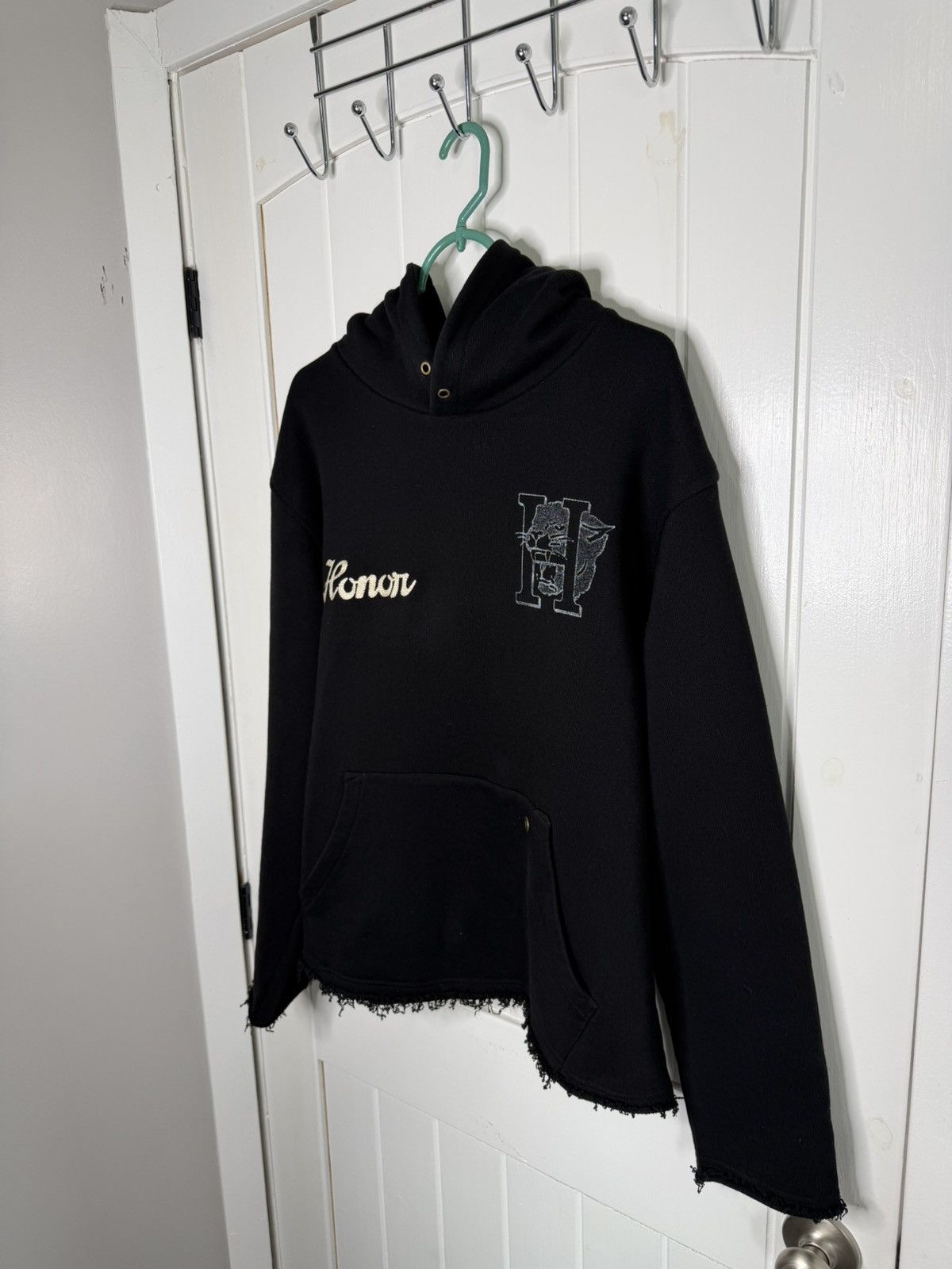 Honor the Gift Honor The Gift Distressed Black Mascot Hoodie Size Small Size US S / EU 44-46 / 1 - 2 Thumbnail