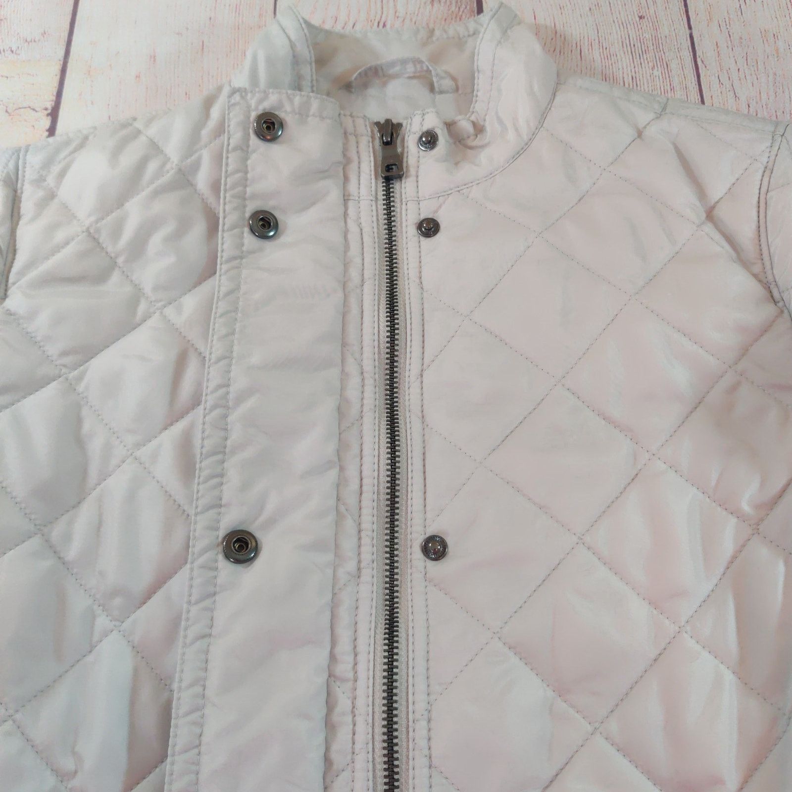 Coach Coach diamond quilted jacket F84993 oyster sz S Size S / US 4 / IT 40 - 6 Thumbnail