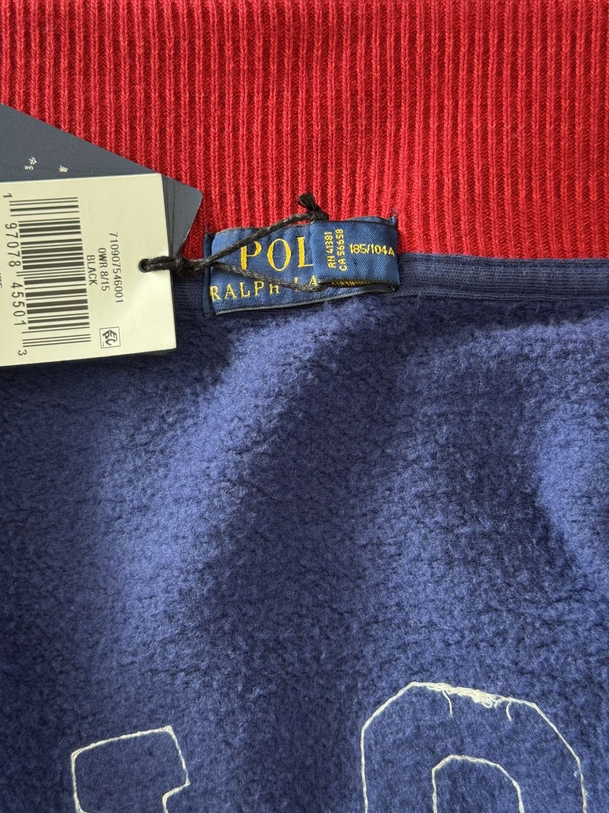 Designer × Polo Ralph Lauren × Vintage POLO RALPH LAUREN FOOTBALL RARE VARSITY JACKET Size US XL / EU 56 / 4 - 15 Thumbnail