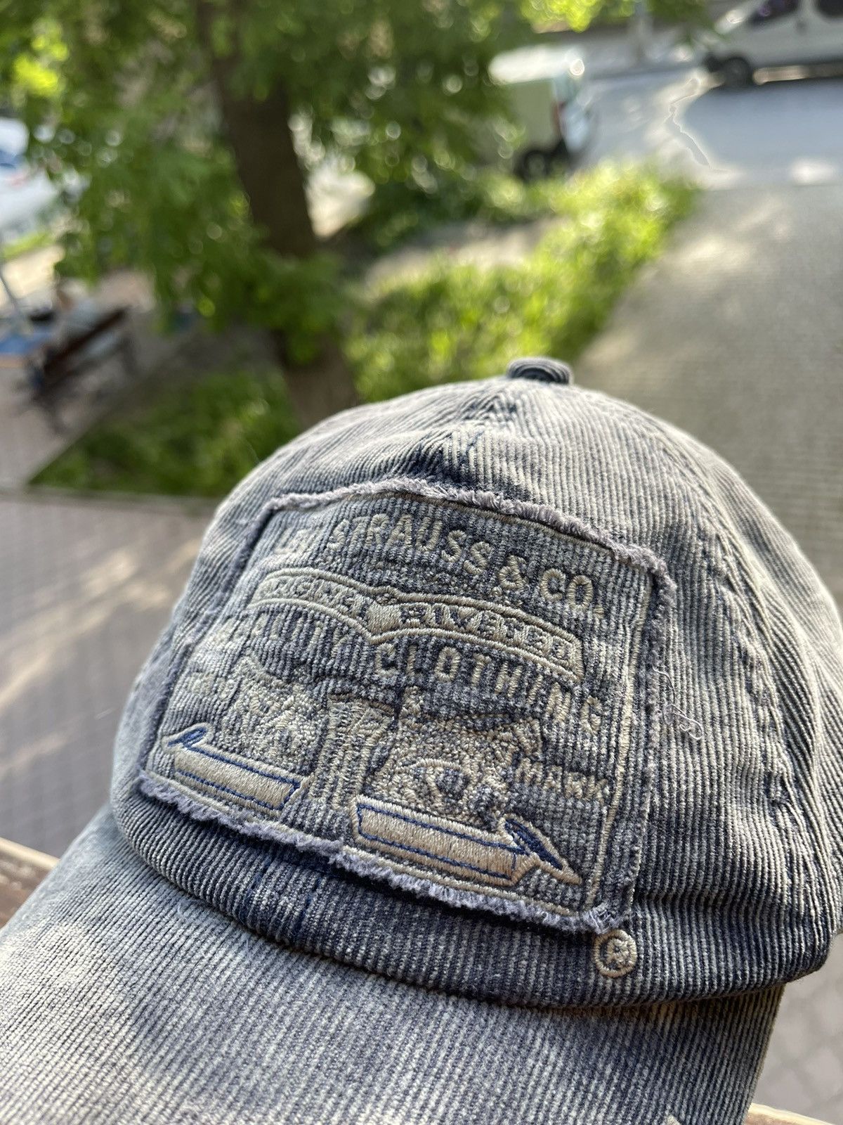 Levi's × Vintage Vintage Levis 00s jeans cap streetwear hat Size ONE SIZE - 2 Thumbnail