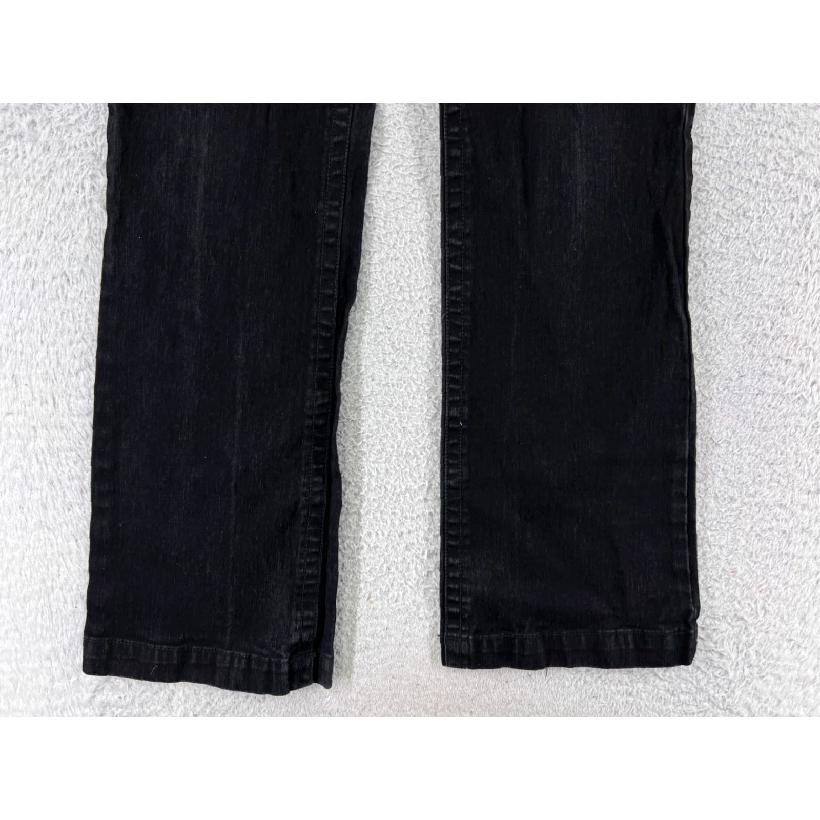Tommy Hilfiger Tommy Hilfiger Jeans Womens 10 Black Denim Bootcut Mid Hipster Size 32" / US 10 / IT 46 - 5 Thumbnail