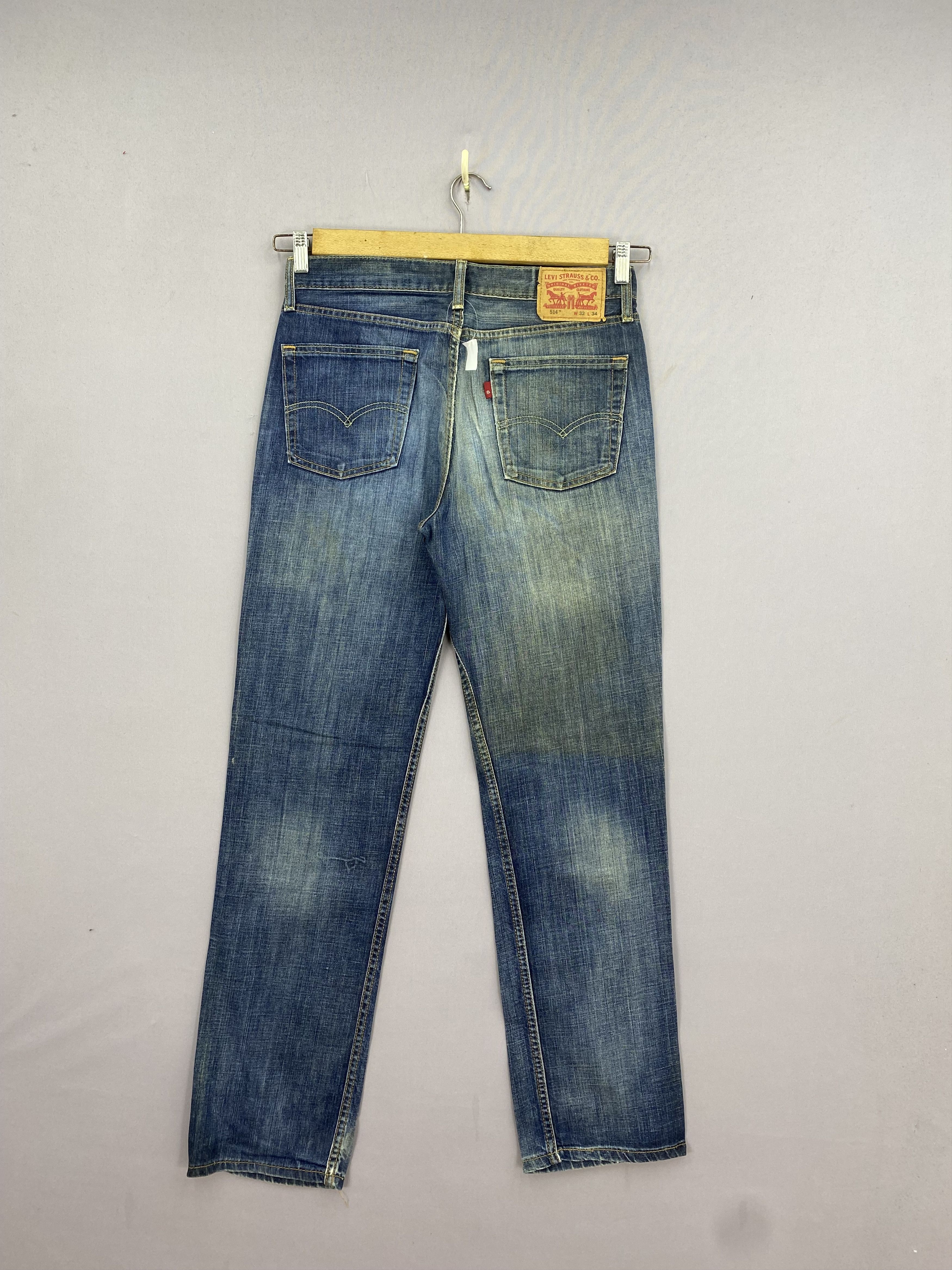 Levi's Vintage Y2K Levis Faded Jeans Light Blue Wash Denim BS47151 Size US 32 / EU 48 - 2 Thumbnail