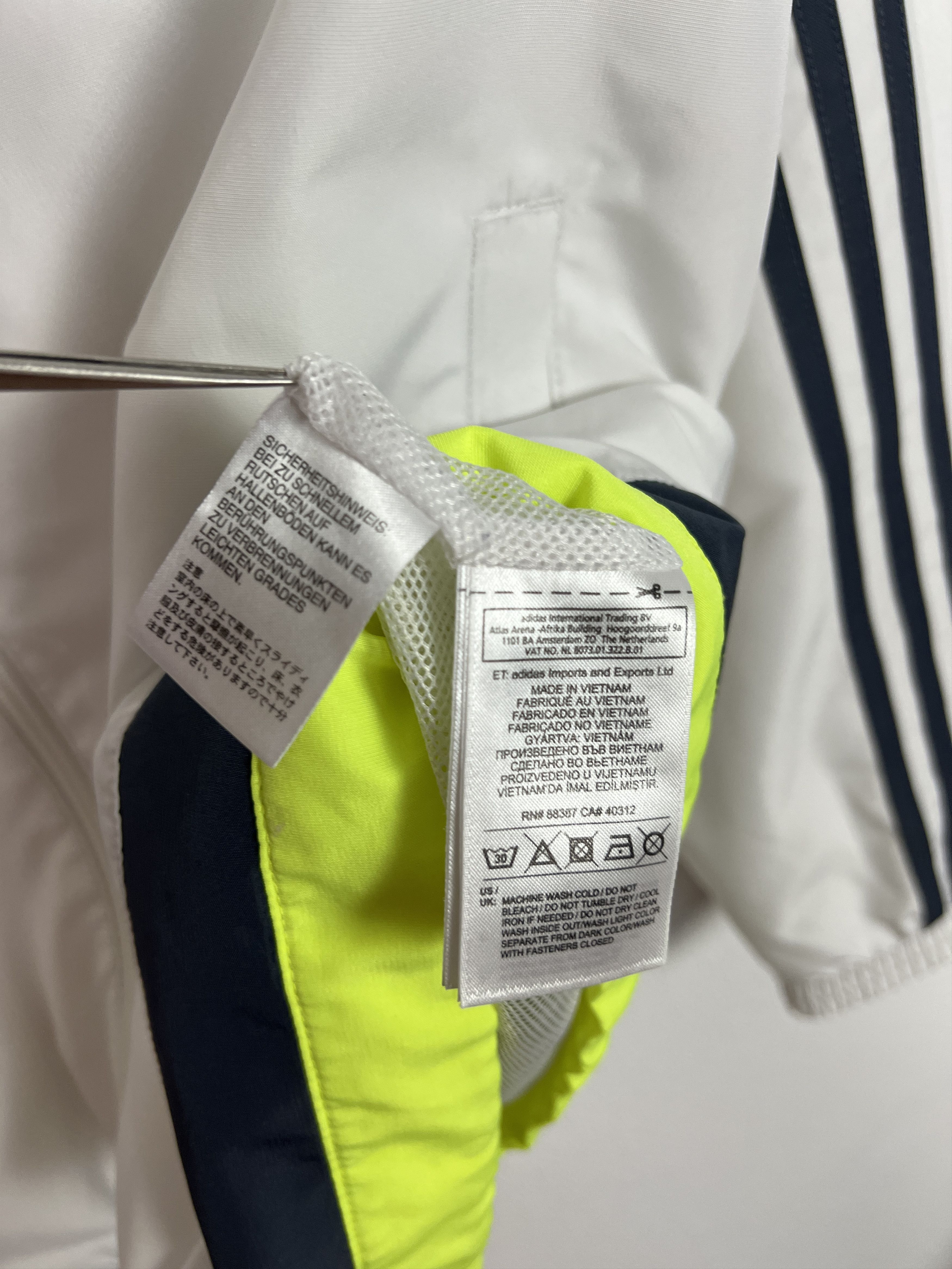 Adidas Adidas Real Madrid Football Jacket Soccer Track Top Zip Rare Size US M / EU 48-50 / 2 - 7 Thumbnail