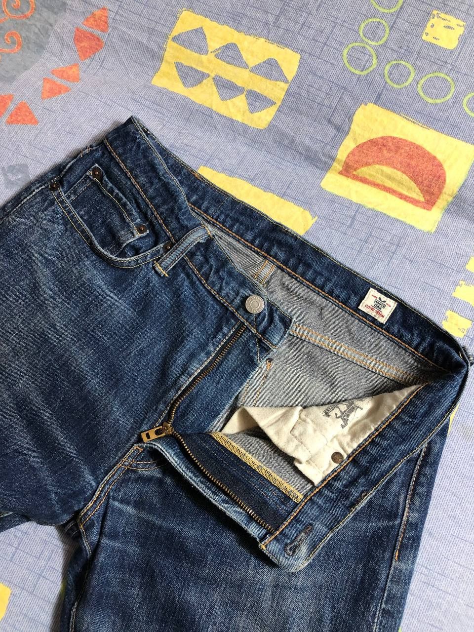 Levi's Vintage 80s Levis 501 single R light wash jeans Size US 32 / EU 48 - 20 Thumbnail