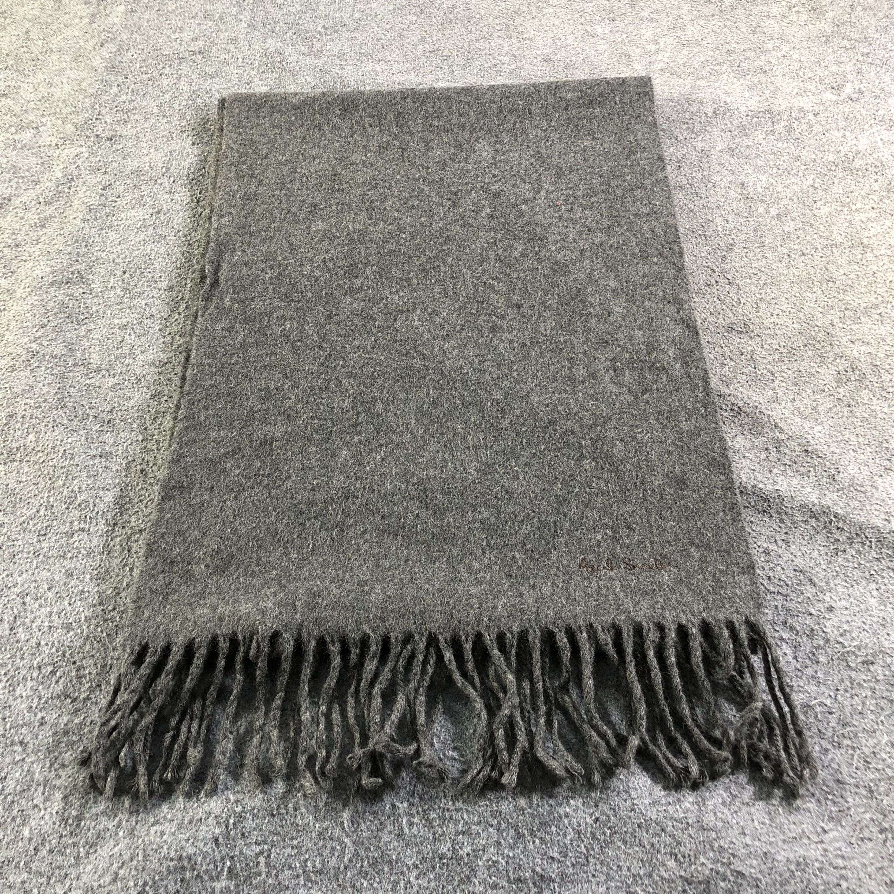 Paul Smith Paul Smith Cashmere Scarf Muffler V1818 Size ONE SIZE - 2 Thumbnail