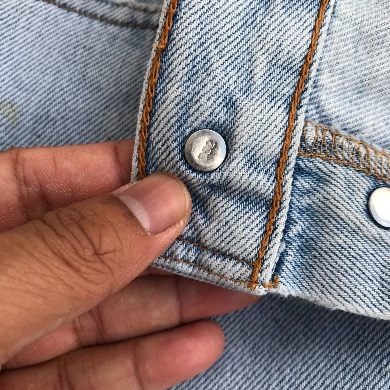 Levi's × Vintage VINTAGE LEVIS 501 USA STONEWASH DISTRESSED DENIM BJ07-12 Size US 33 - 2 Thumbnail