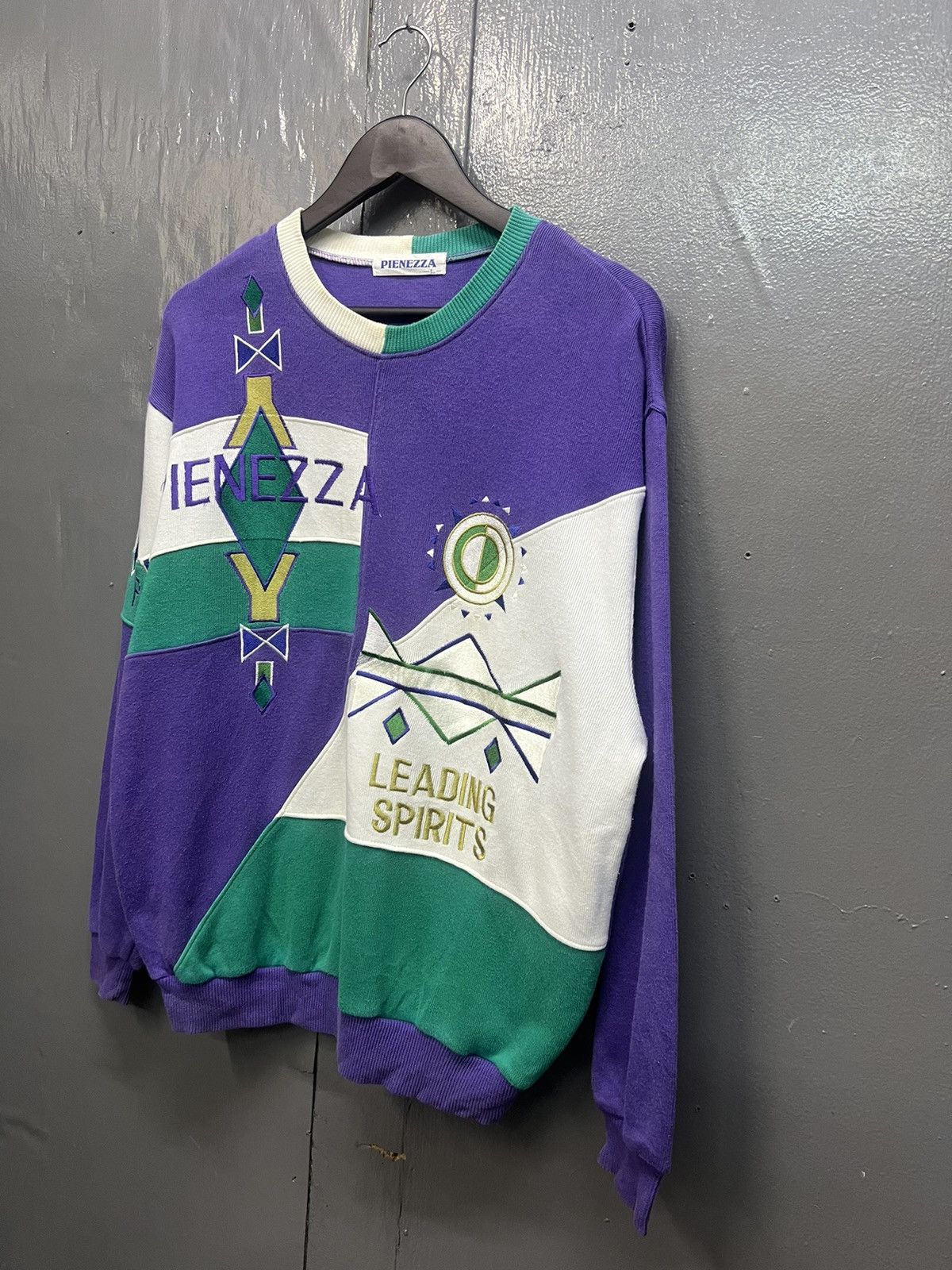 Vintage Vintage Pienizza Sweatshirt Size US L / EU 52-54 / 3 - 3 Thumbnail