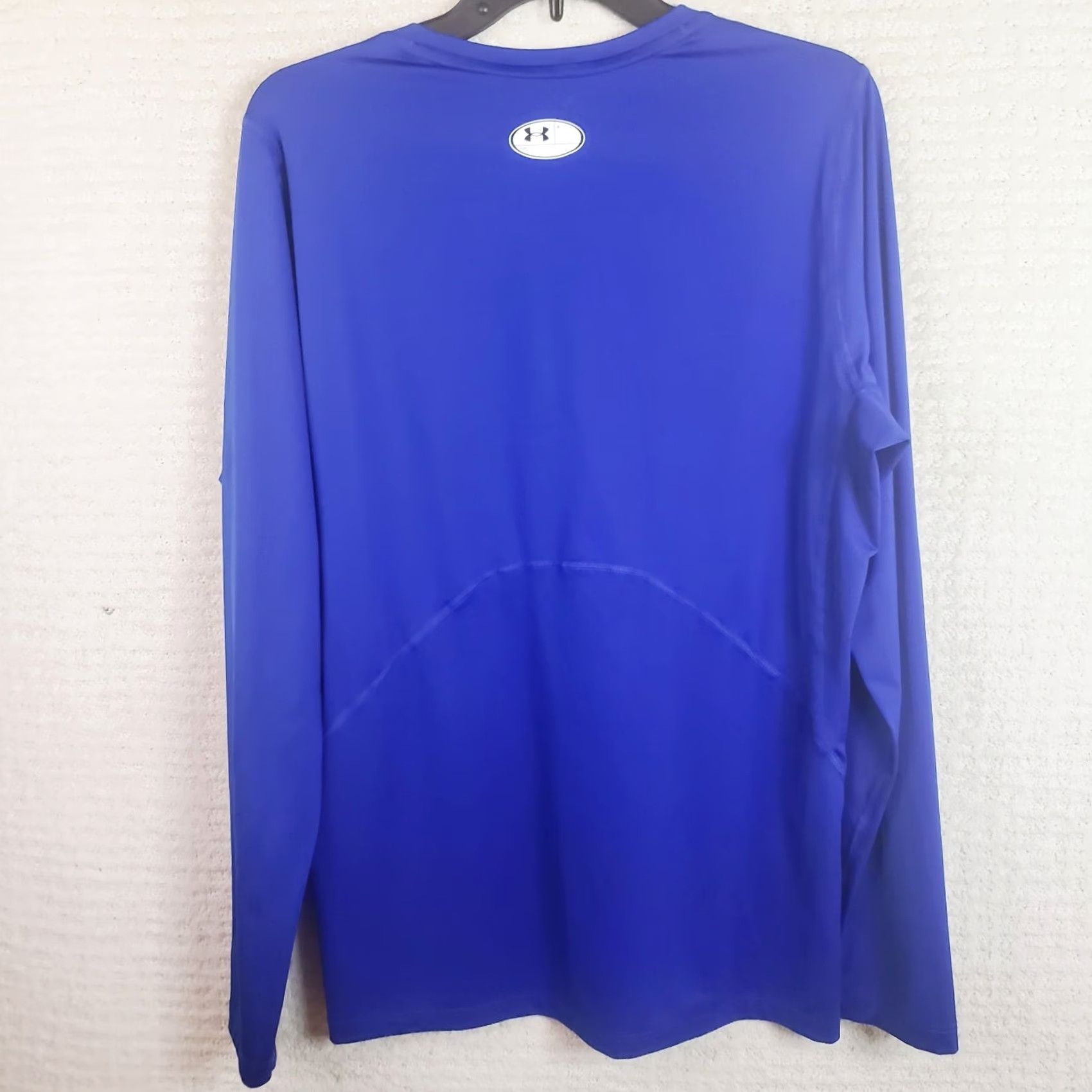 Under Armour Under Armour Heatgear Compression Shirt Men's 2XL Blue Crewneck Long Sleeve Pullover New Size US XXL / EU 58 / 5 - 6 Thumbnail
