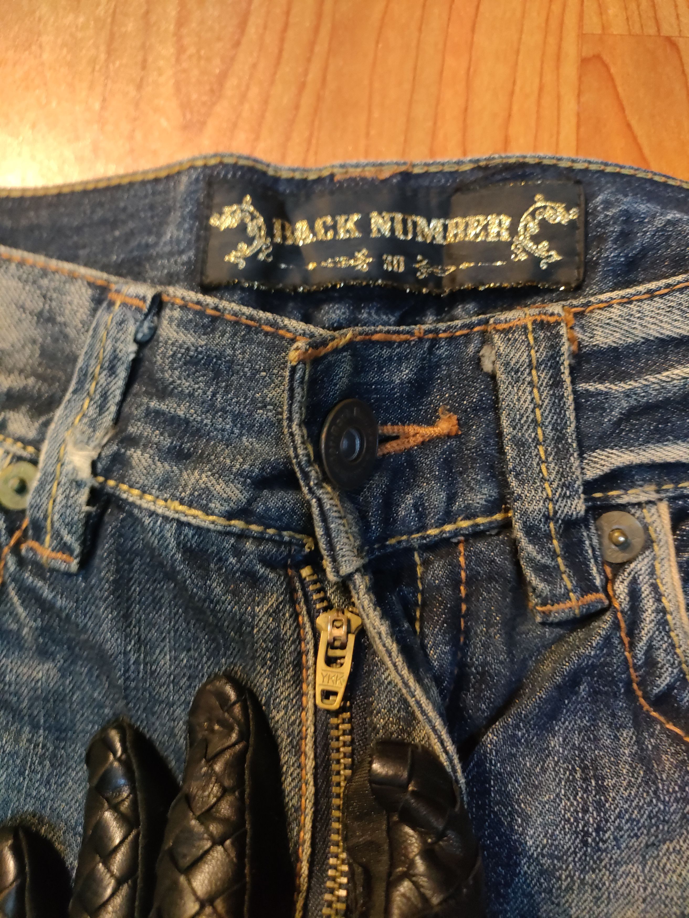 Japanese Brand Back Number Buckleback Jeans Size US 32 / EU 48 - 5 Thumbnail
