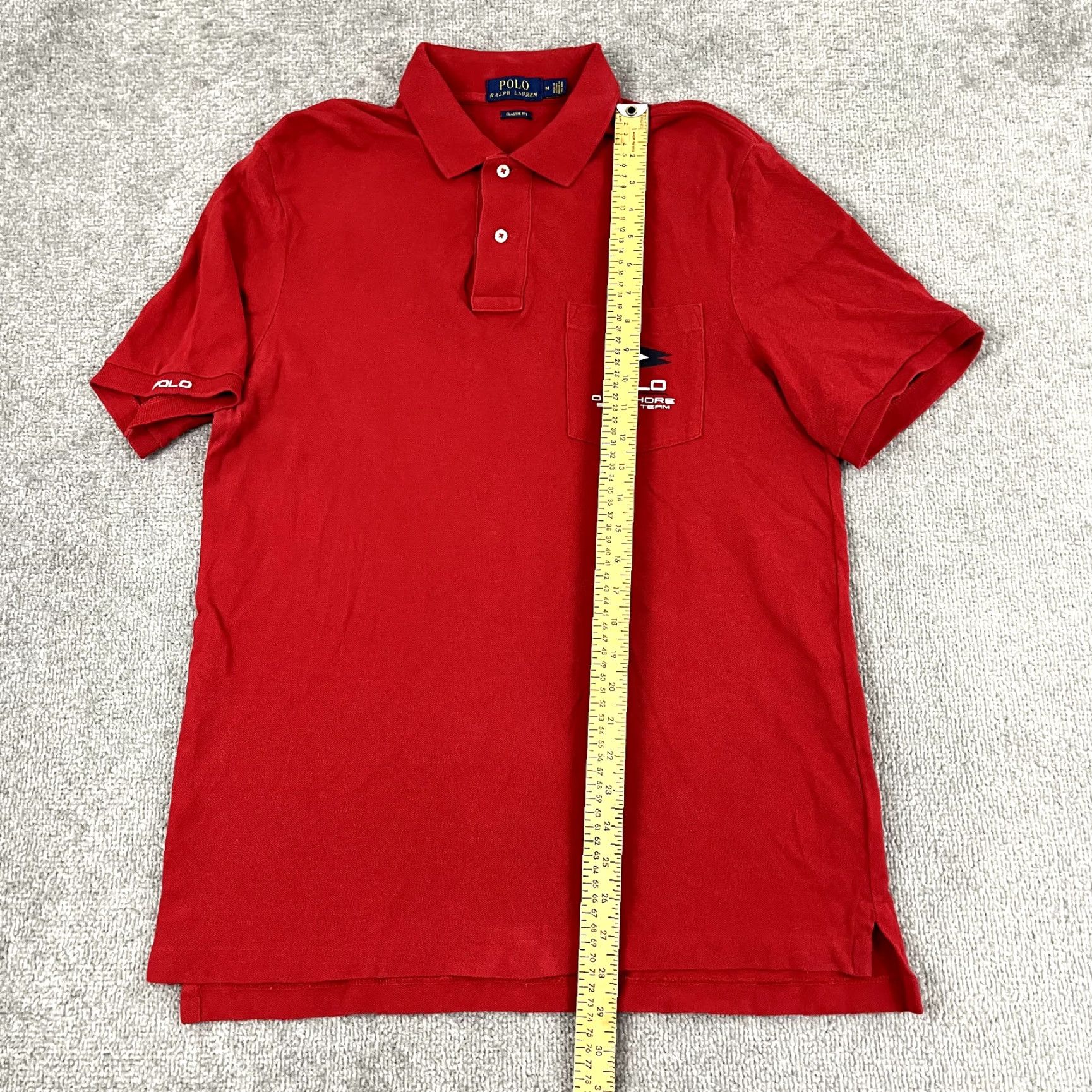 Polo Ralph Lauren POLO RALPH LAUREN Polo Shirt Mens Medium Offshore Sailing Team P-15 Sports S/S Size US M / EU 48-50 / 2 - 5 Thumbnail