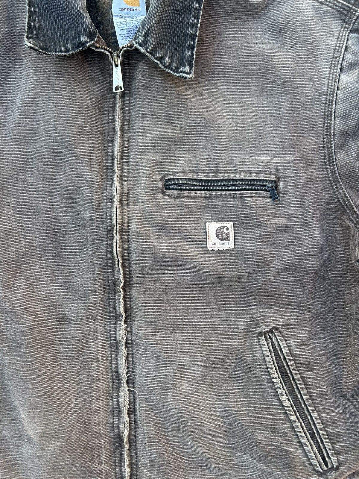 Carhartt Vintage J97CHTBrown Blanket XL Lined Carhartt Detroit Jacket Size US XL / EU 56 / 4 - 2 Thumbnail