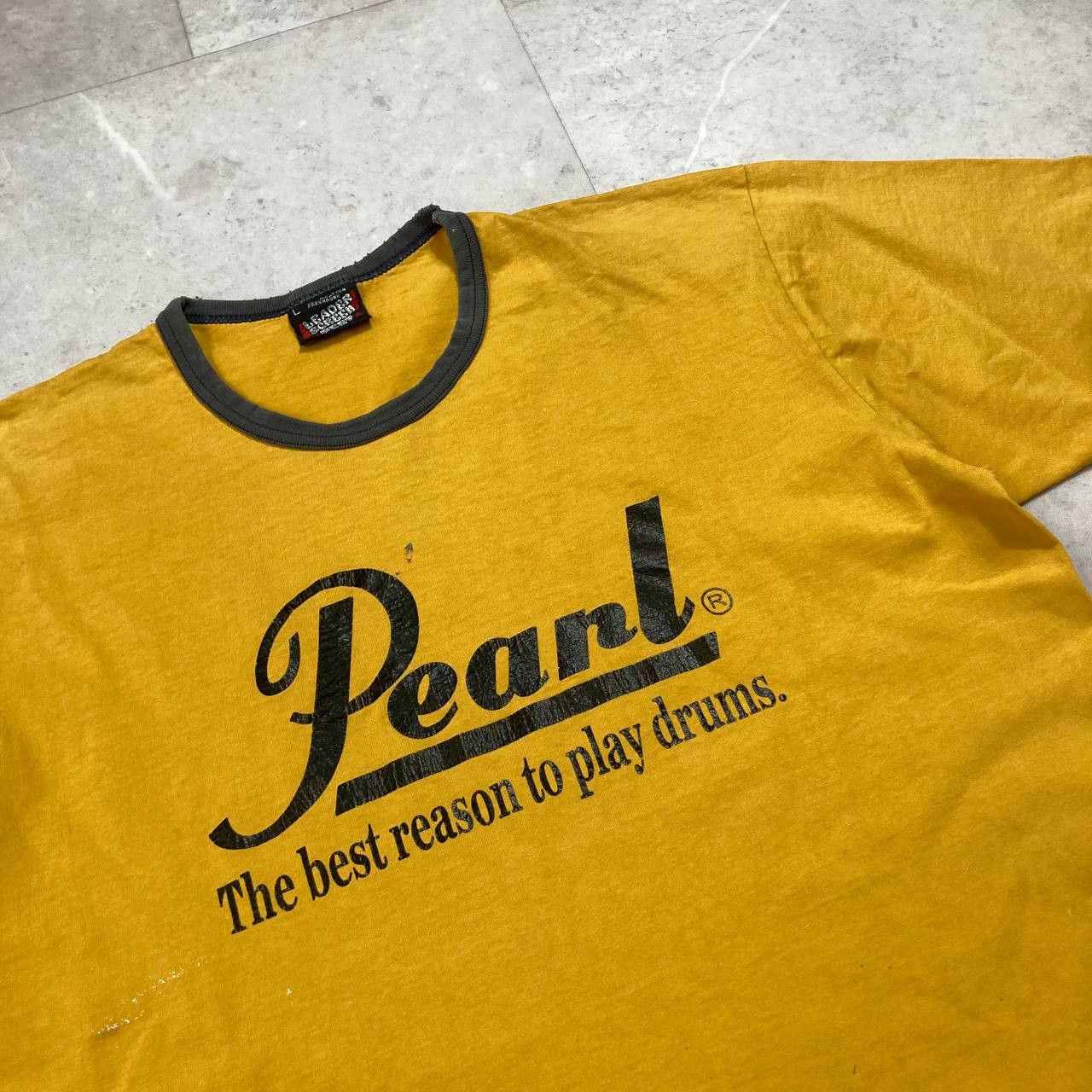 Band Tees Vintage Pearl Drums Japan Leader Screen Best Tee Size US L / EU 52-54 / 3 - 2 Thumbnail