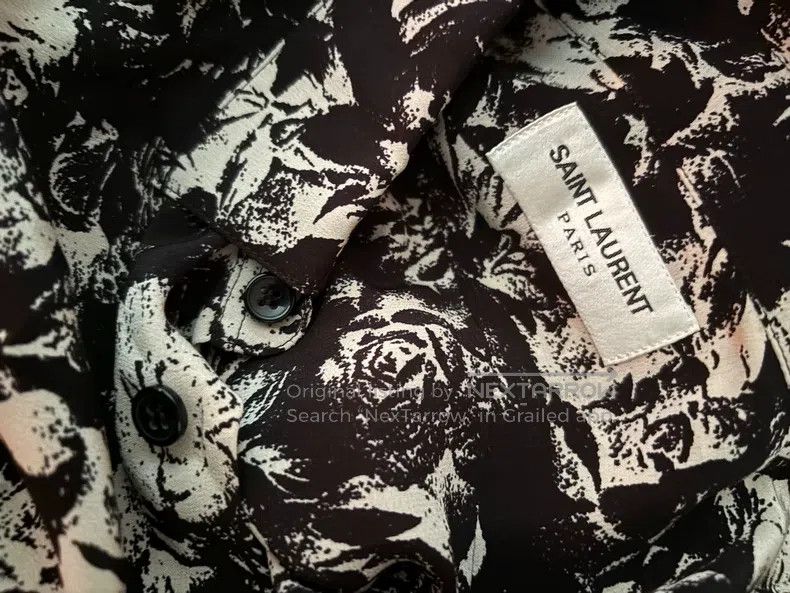 Saint Laurent Paris Saint Laurent Paris size 37 Rose Shirt Size US S / EU 44-46 / 1 - 4 Thumbnail