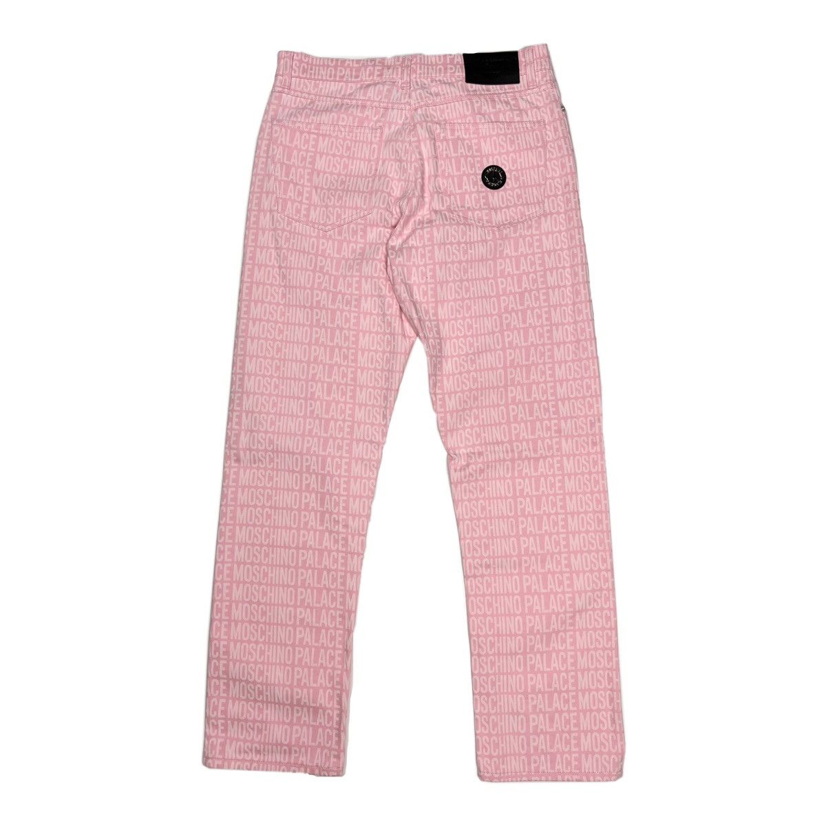 Moschino Jeans Pink Pocket Denim Dress