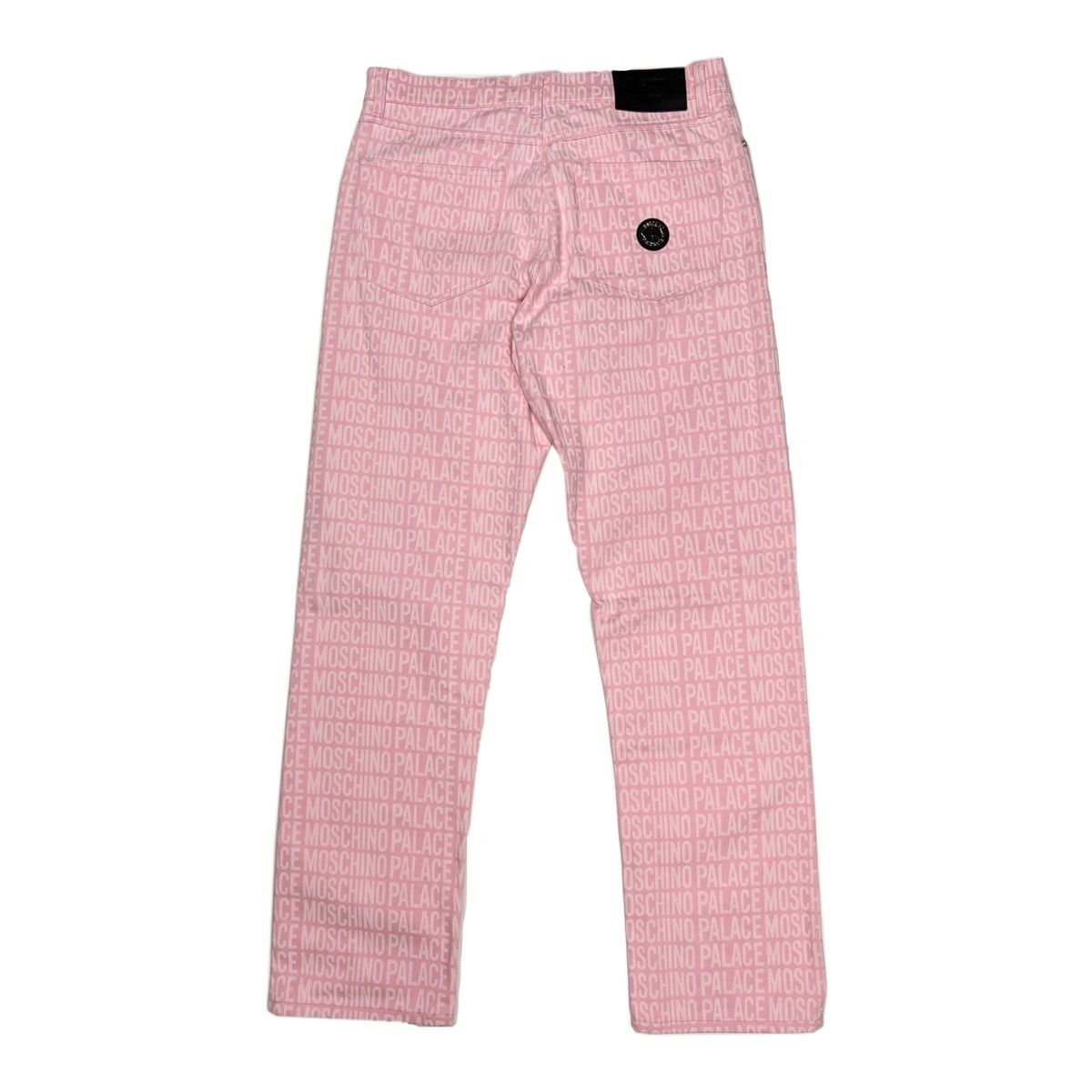 Palace Moschino x Palace FW20 Pink Denim Jeans | Grailed