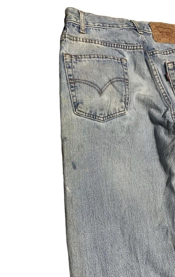 Levi's Vintage 90s Levis 505 Regular Faded Blue Jeans Distressed Size US 31 - 5 Thumbnail