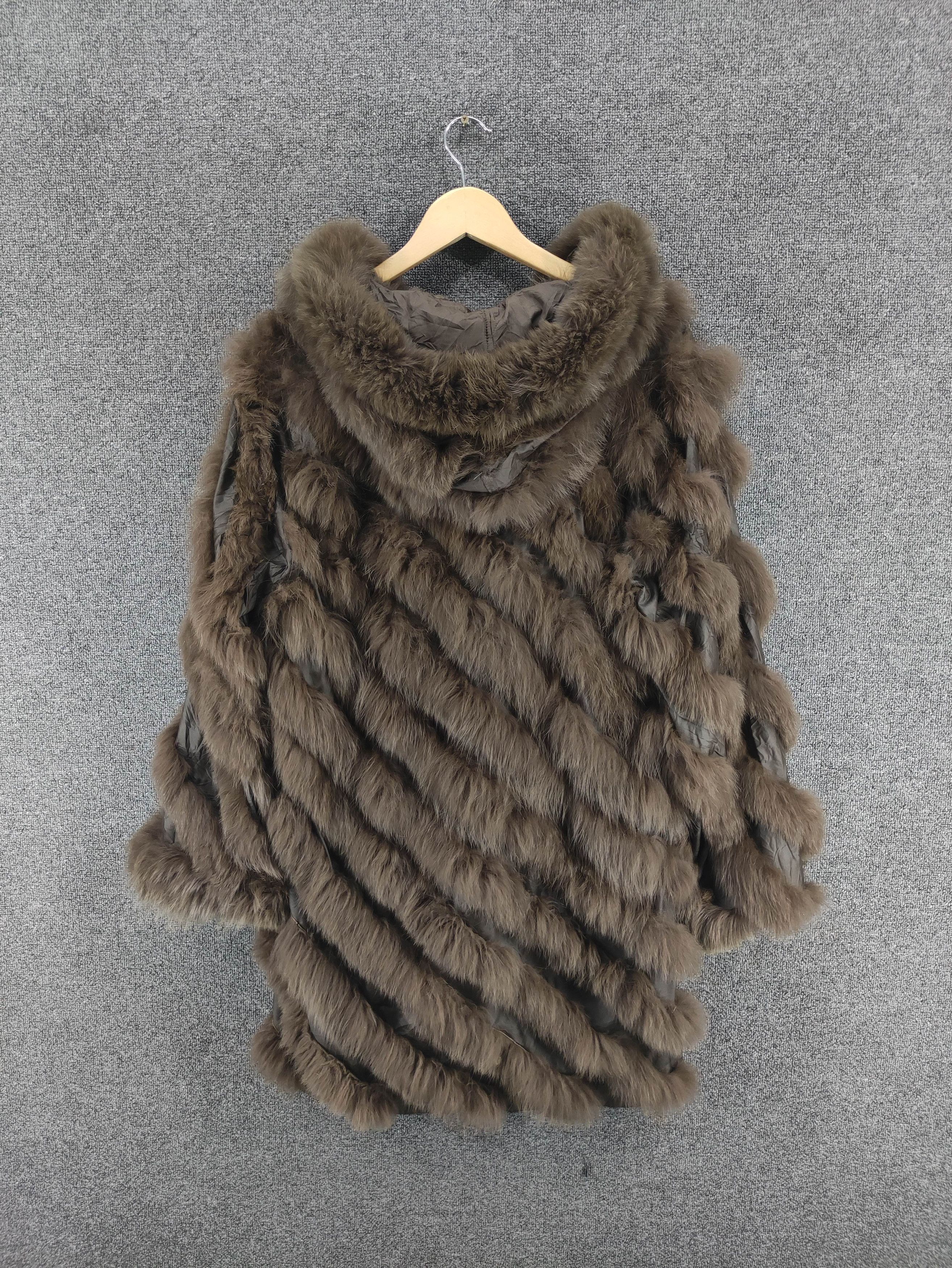 Vintage Vintage Fur Fox Reversible Jacket With Hoodie Size M / US 6-8 / IT 42-44 - 6 Thumbnail