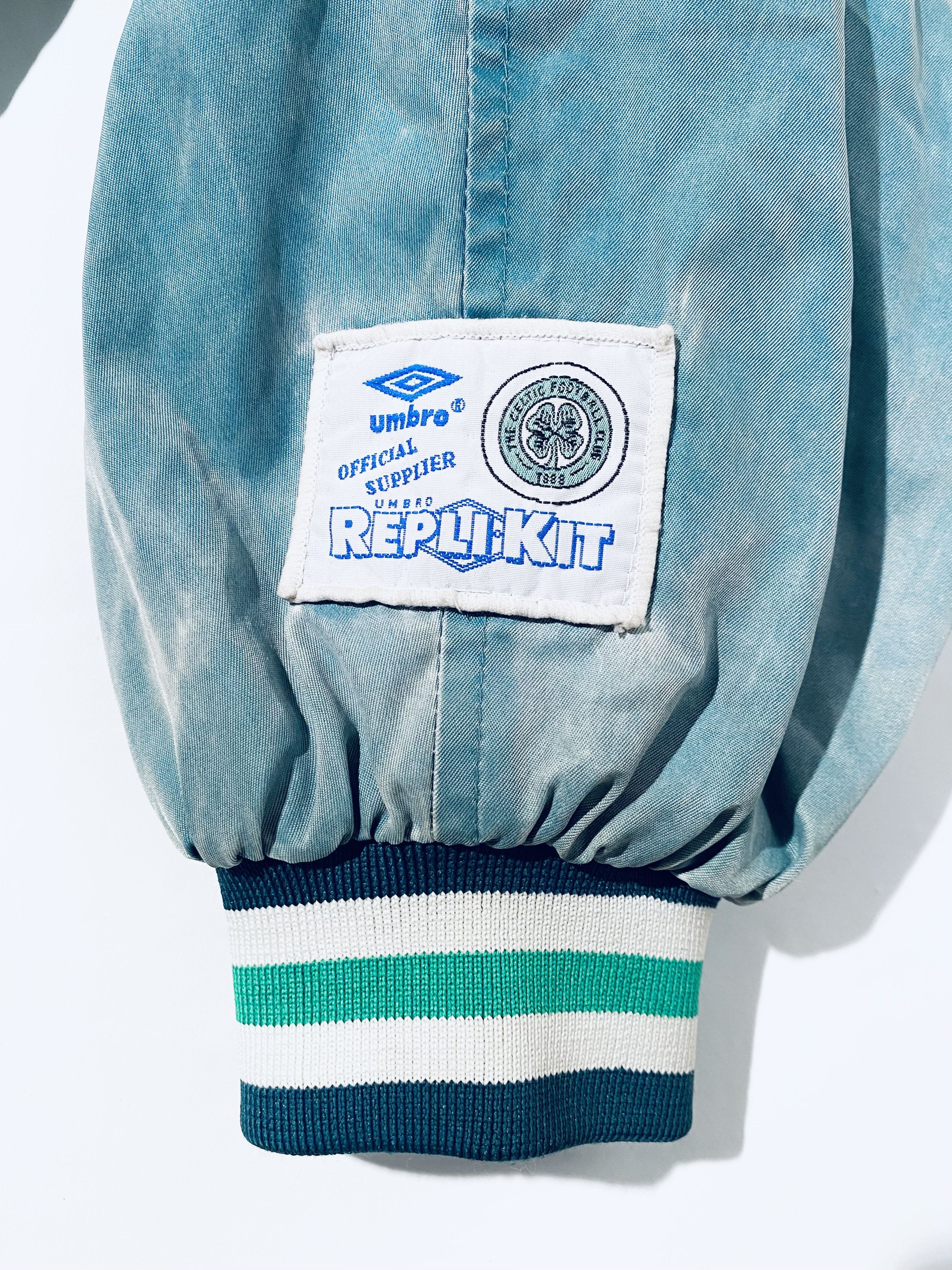 Umbro Celtic Bomber Jacket 1992 - 1993 Umbro 92/93 Size US XL / EU 56 / 4 - 6 Thumbnail