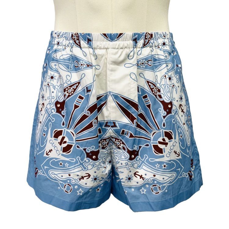 Gucci Gucci Nautical Print Shorts Size 46 Size US 30 / EU 46 - 1 Thumbnail