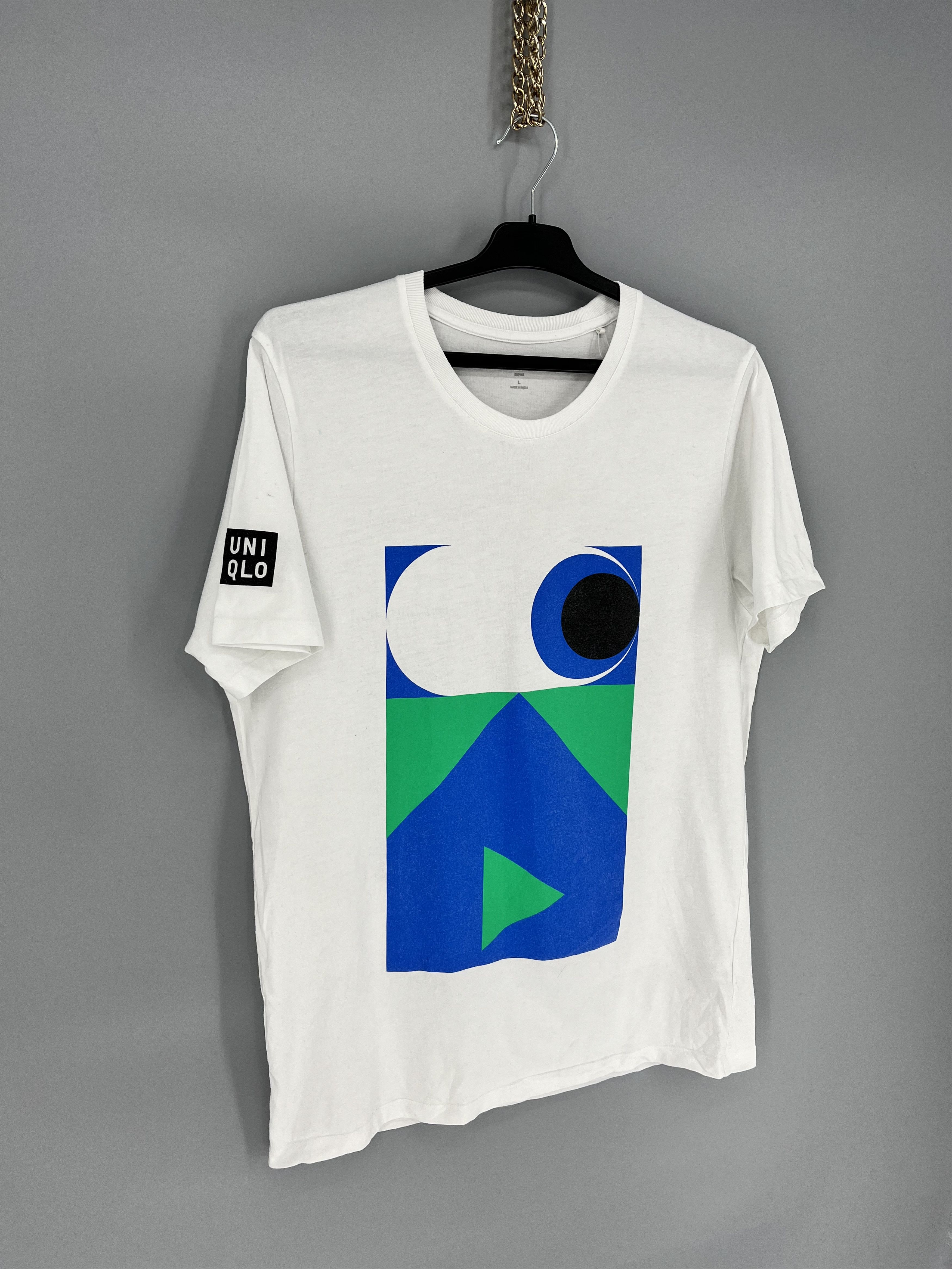 Japanese Brand Vintage Y2K UNIQLO TATE PLAY T-Shirts White hype Size US L / EU 52-54 / 3 - 2 Thumbnail