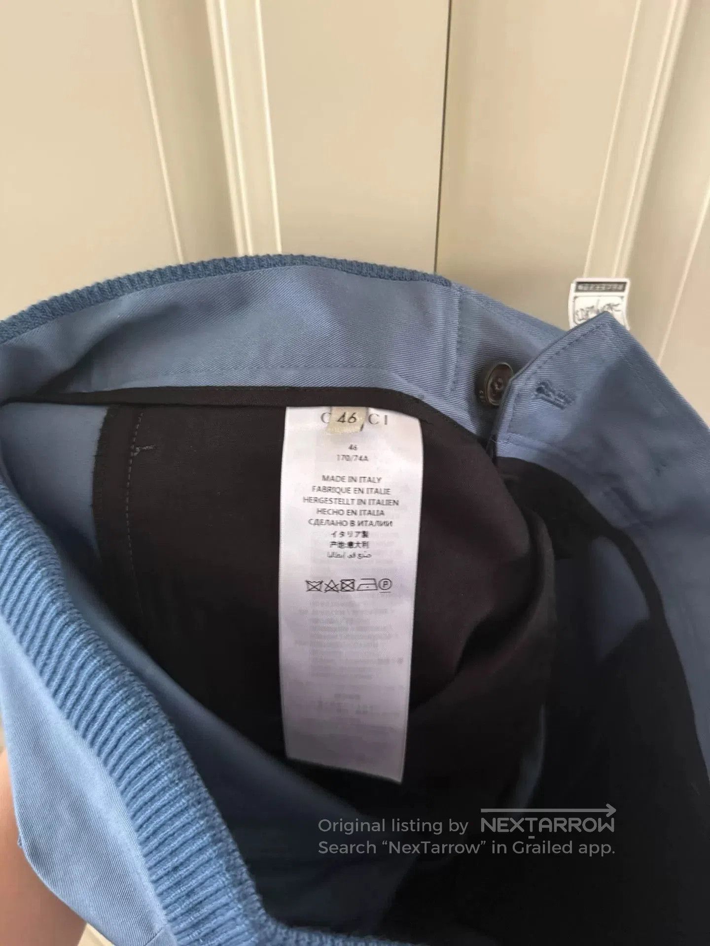 Gucci gucci red blue striped long pants size 46. Size US 34 / EU 50 - 4 Thumbnail