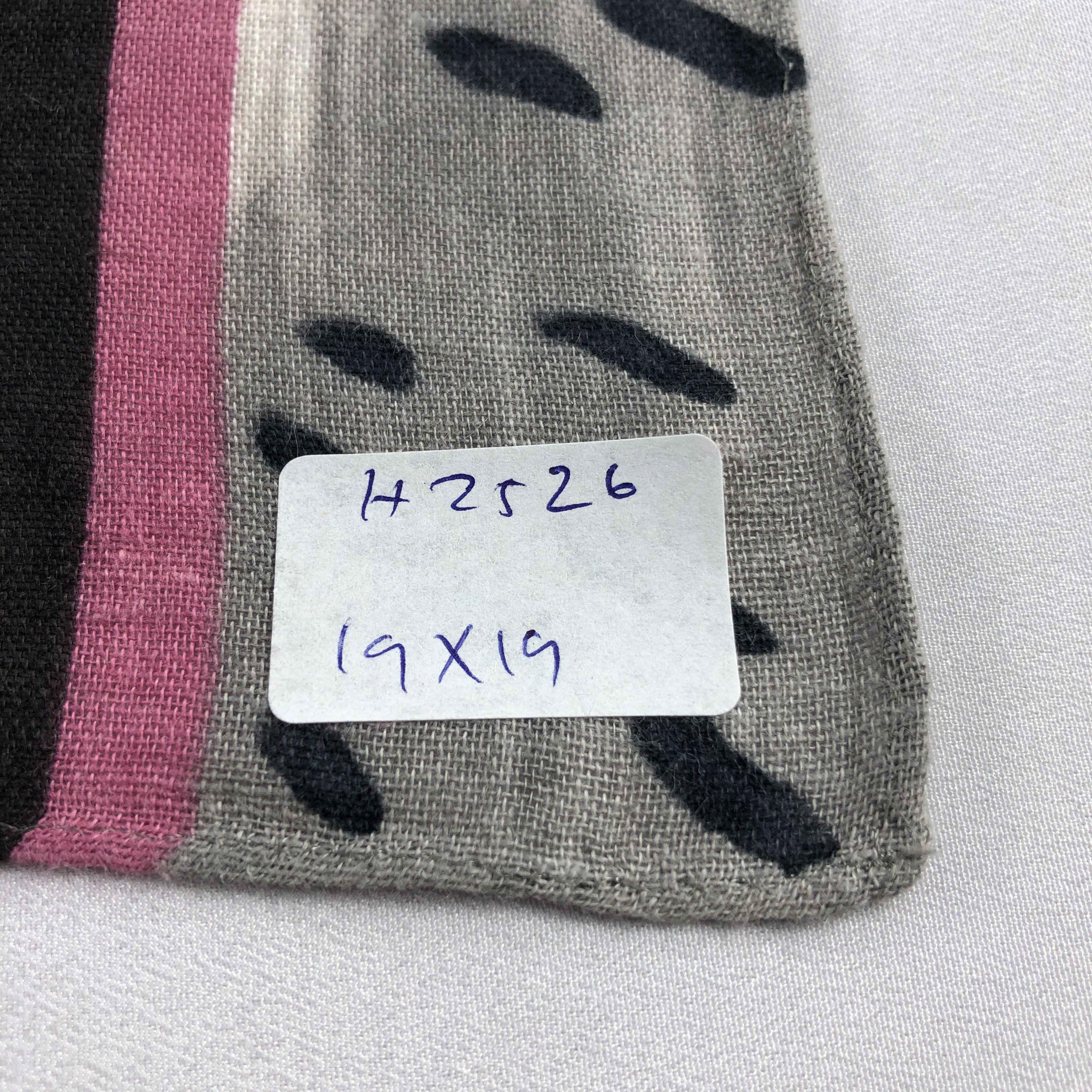 Issey Miyake × Vintage Issey Miyake Handkerchief Geometric Print H2526 Size ONE SIZE - 6 Thumbnail