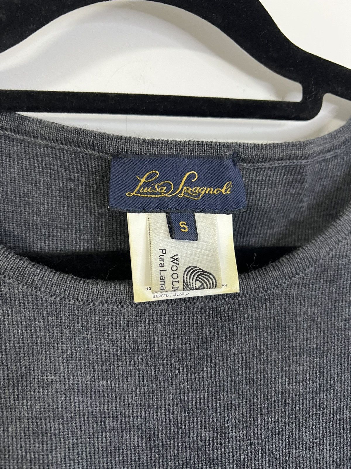 Other Luisa spanogli dress grey wool s Size S / US 4 / IT 40 - 2 Thumbnail