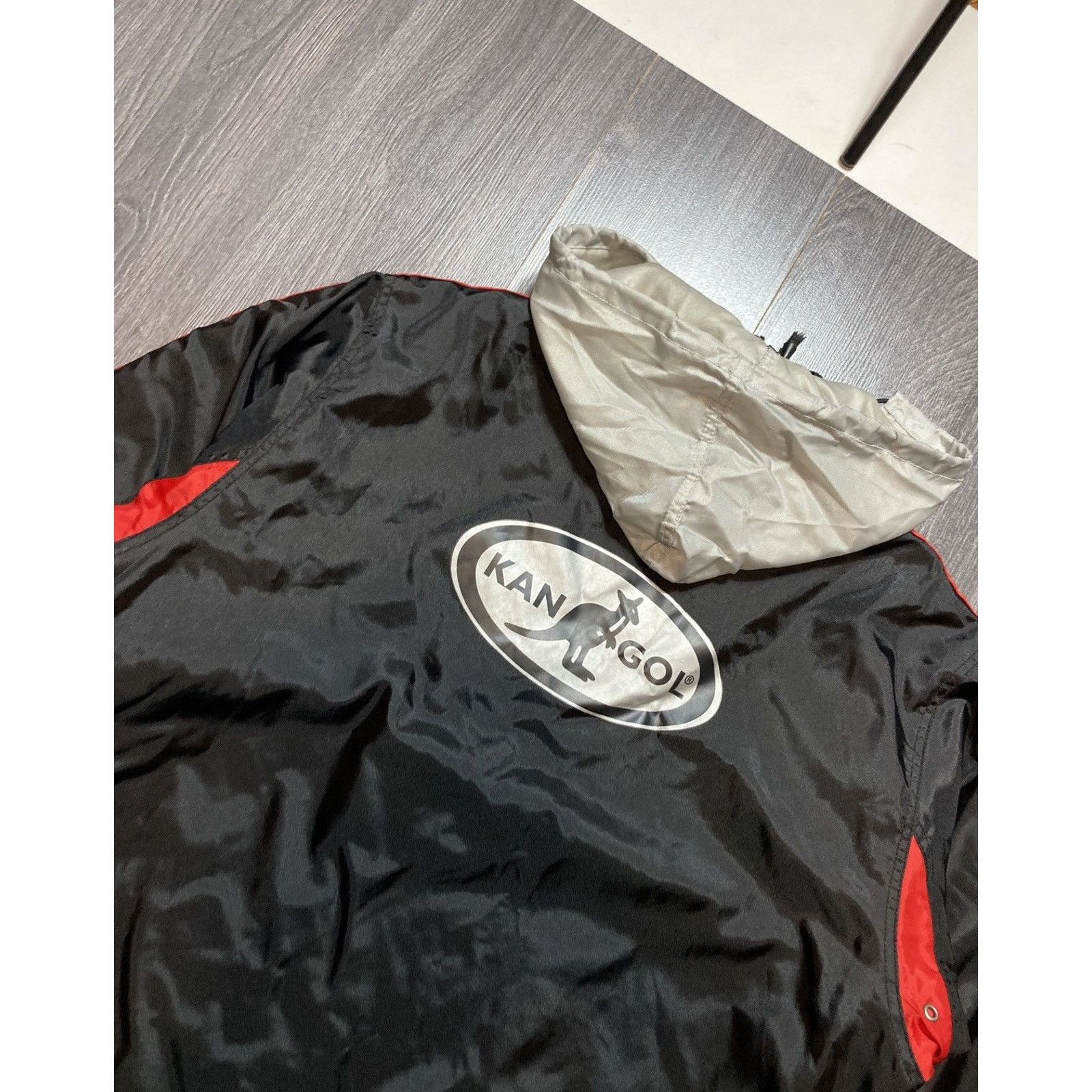 Kangol × Vintage 90s Vintage Kangol Nylon Jacket Size US L / EU 52-54 / 3 - 6 Thumbnail