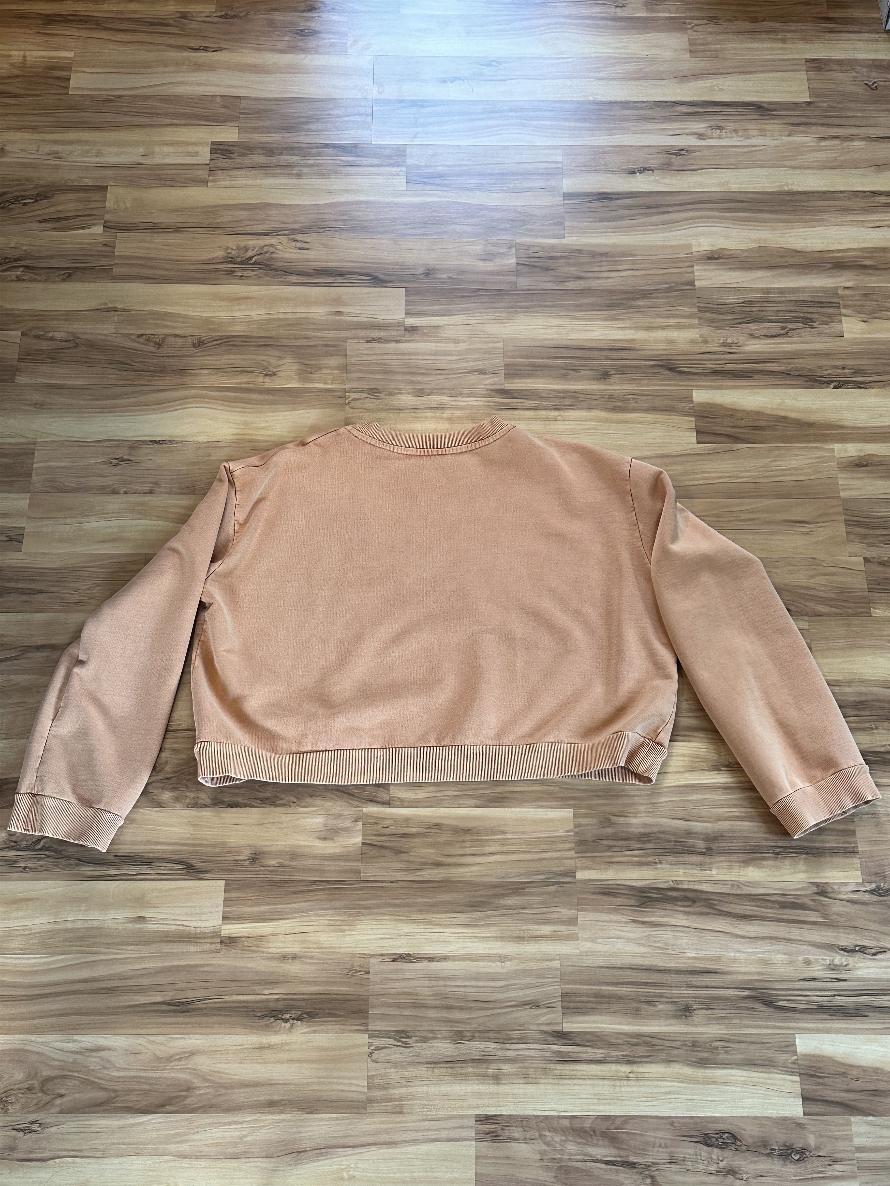Sangiev Sangiev Orange Reversible Bharatanatyam Cropped Sweatshirt Size US S / EU 44-46 / 1 - 5 Thumbnail