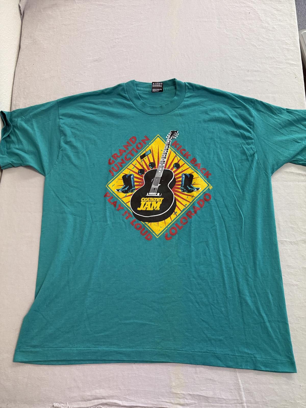 Fruit Of The Loom VTG Country Jam T-shirt 1995 Grand Junction Colorado XXL Size US XXL / EU 58 / 5 - 1 Thumbnail