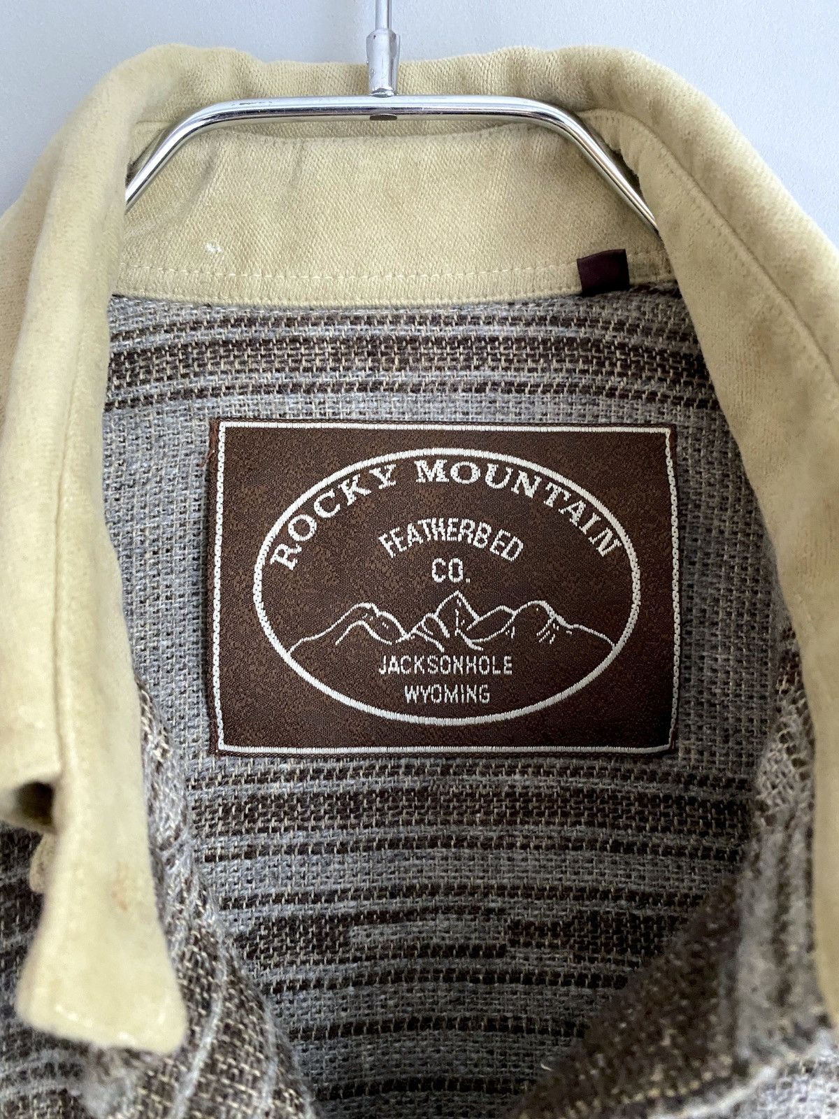 Flannel × Vintage American Vintage Flannel Wool Shirt 90s “Rocky Mountain” Size US S / EU 44-46 / 1 - 13 Thumbnail