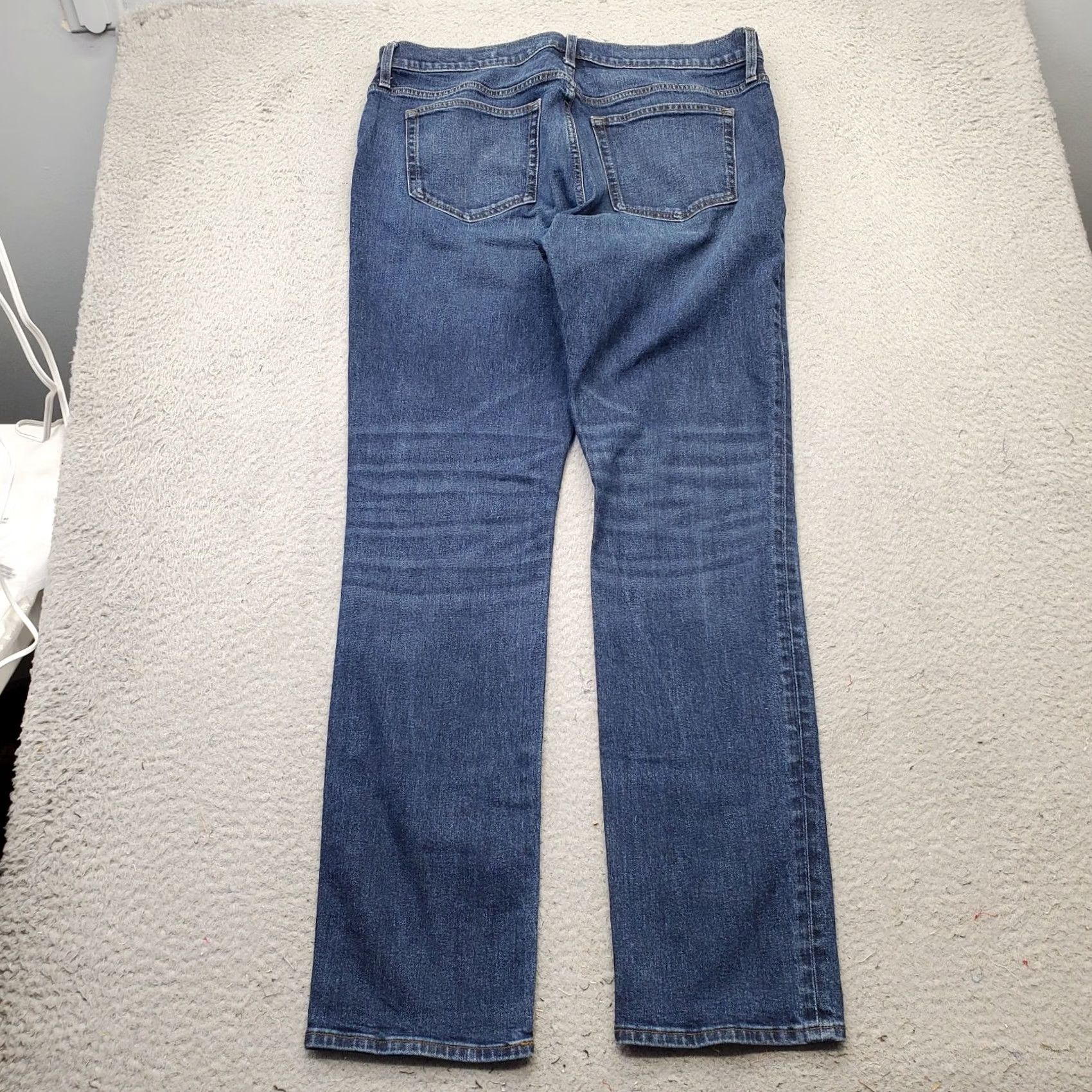 J.Crew J.CREW Jeans Mens 34 Denim 5-Pockets Slim Fit Straight Leg Blue Size 34 Mens Size US 34 / EU 50 - 2 Thumbnail