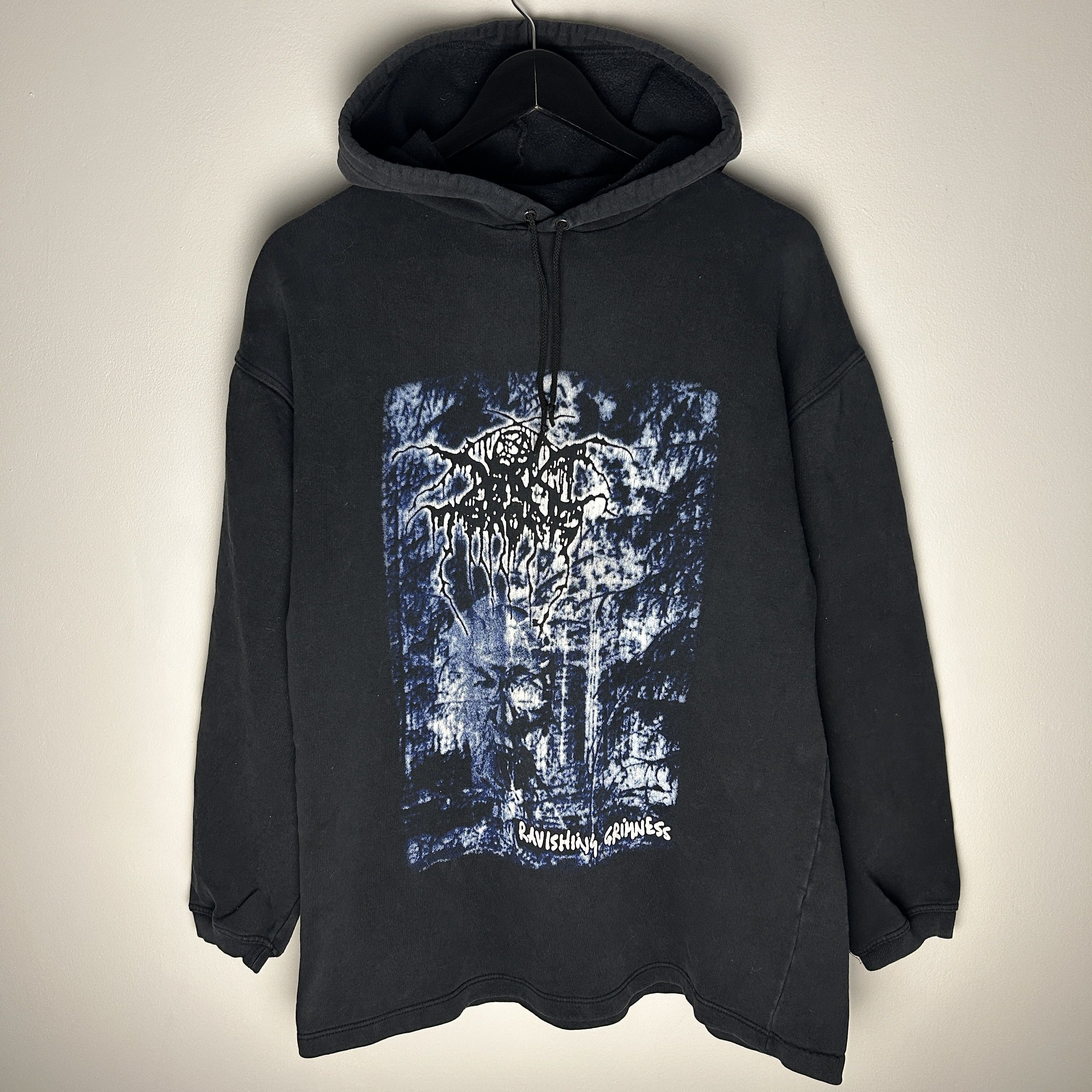 Vintage Darkthrone Ravishing Grimness 1999 Band Hoodie