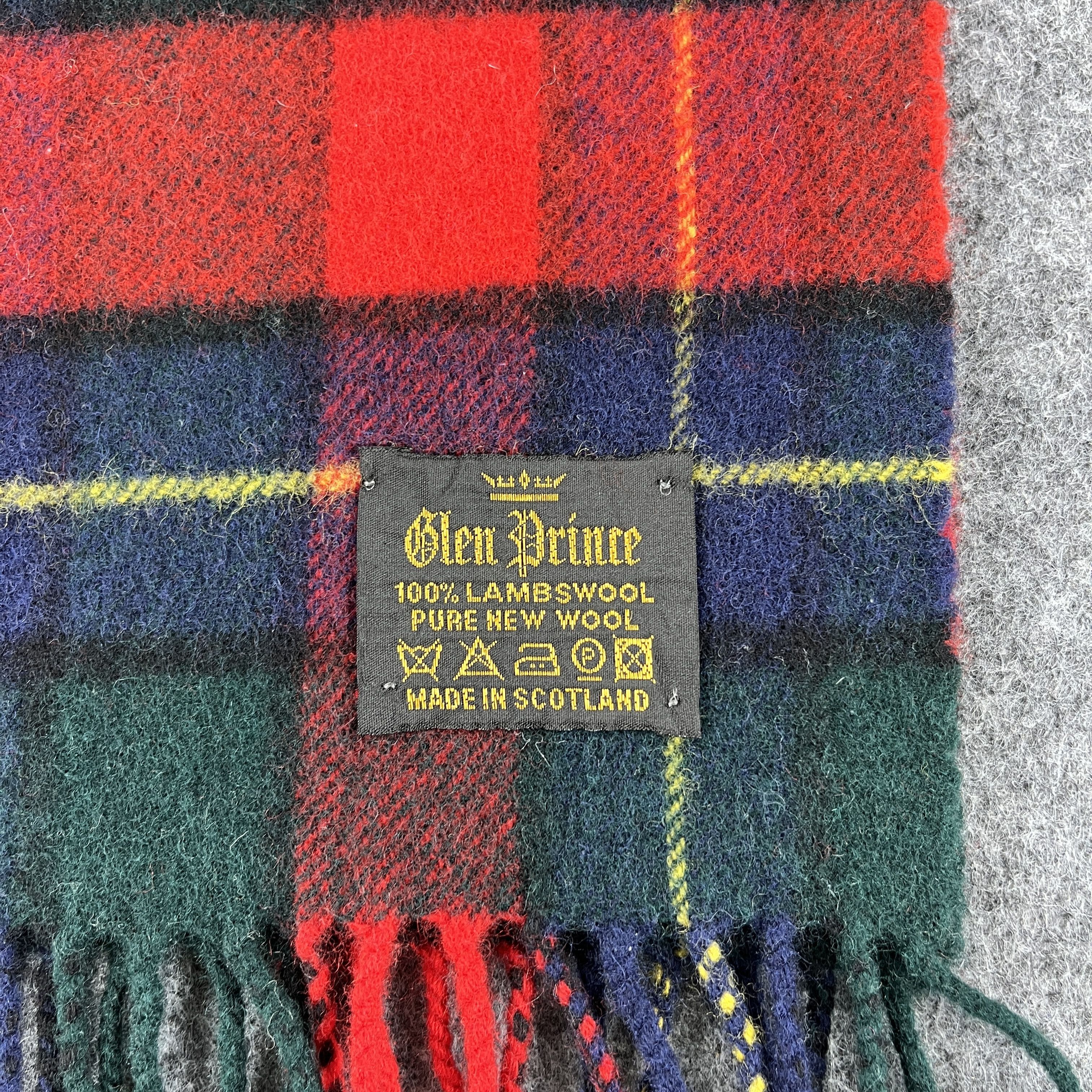 Vintage Glen Prince Scarf / Muffler / Neckwear T1448 Size ONE SIZE - 5 Thumbnail