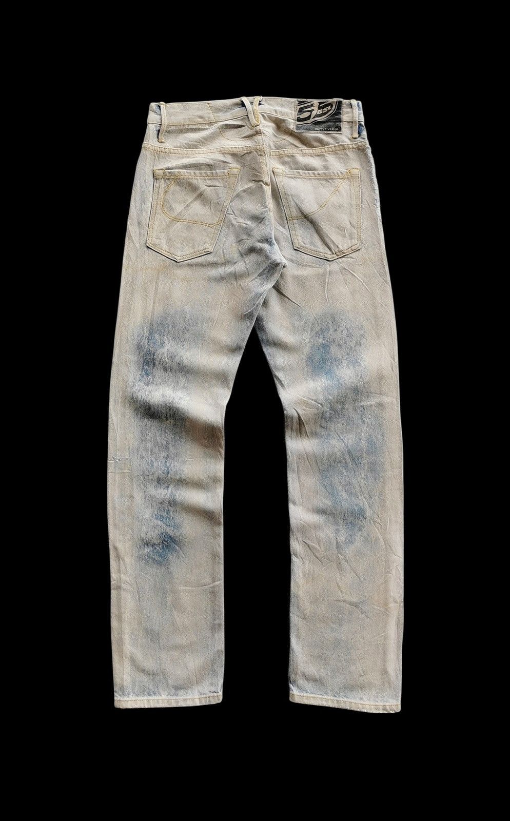 Diesel Diesel Mod Pearn SlimFit Jeans Vintage Mud Faded Wash Denim Size US 29 - 3 Thumbnail