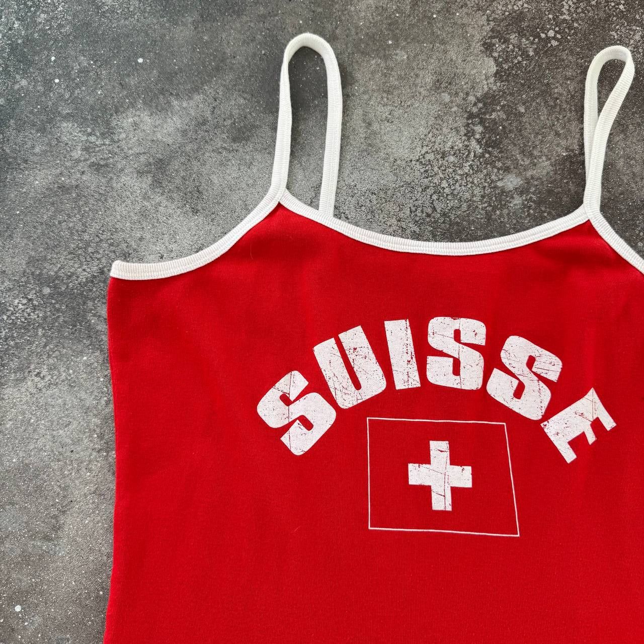 Hysteric Glamour × Japanese Brand × Vintage Switzerland Vintage Super Sexy Y2K Glam Tank Top Size L / US 10 / IT 46 - 3 Thumbnail