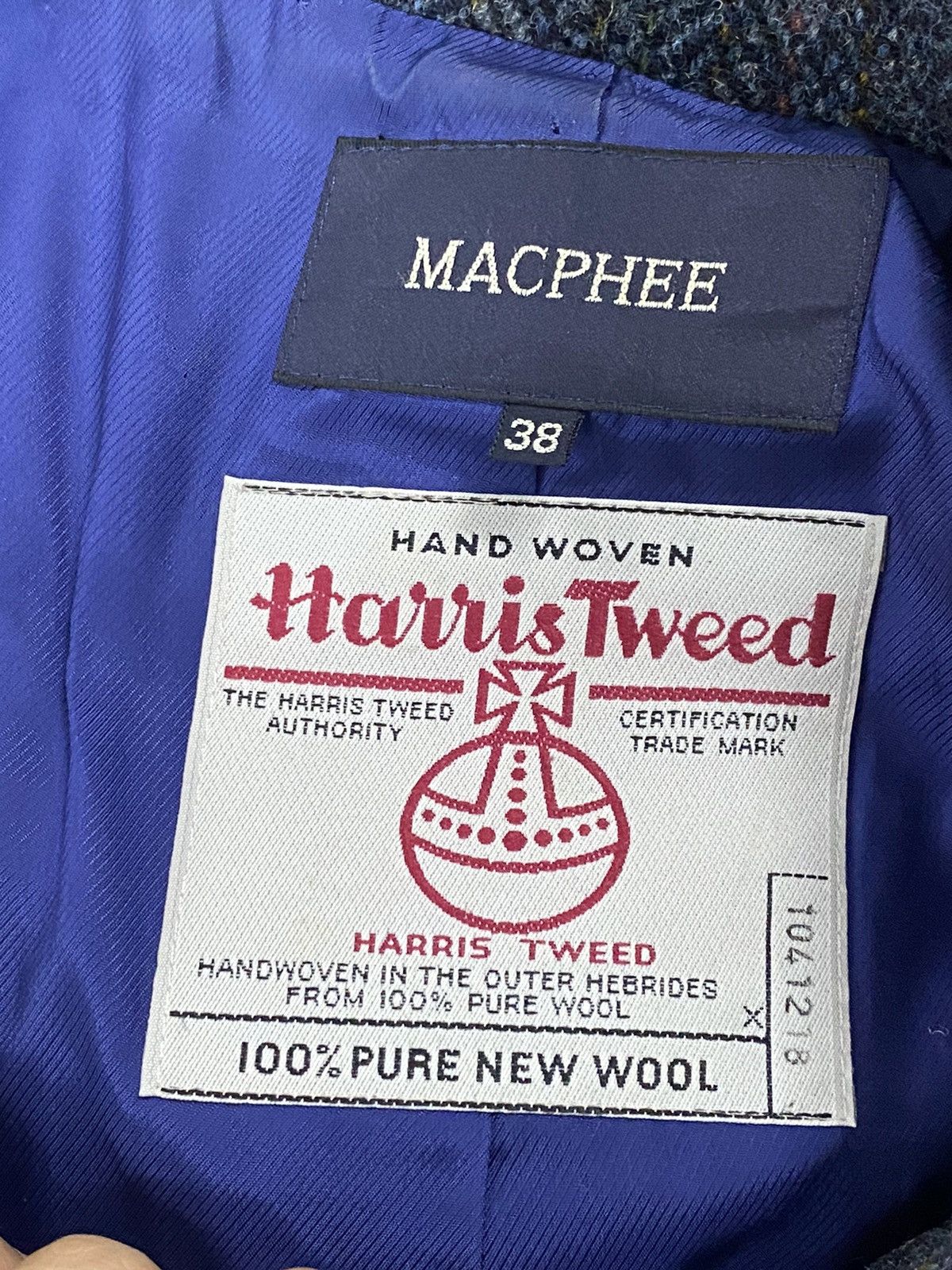 Harris Tweed Harris Tweed x Macphee Jacket Size US S / EU 44-46 / 1 - 14 Thumbnail