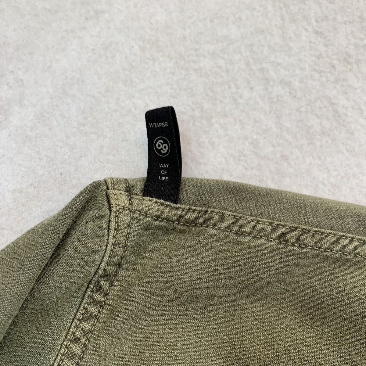 Wtaps WTAPS AW2013 "LIFIST" Military Sateen Shirt Jacket Size US M / EU 48-50 / 2 - 3 Thumbnail