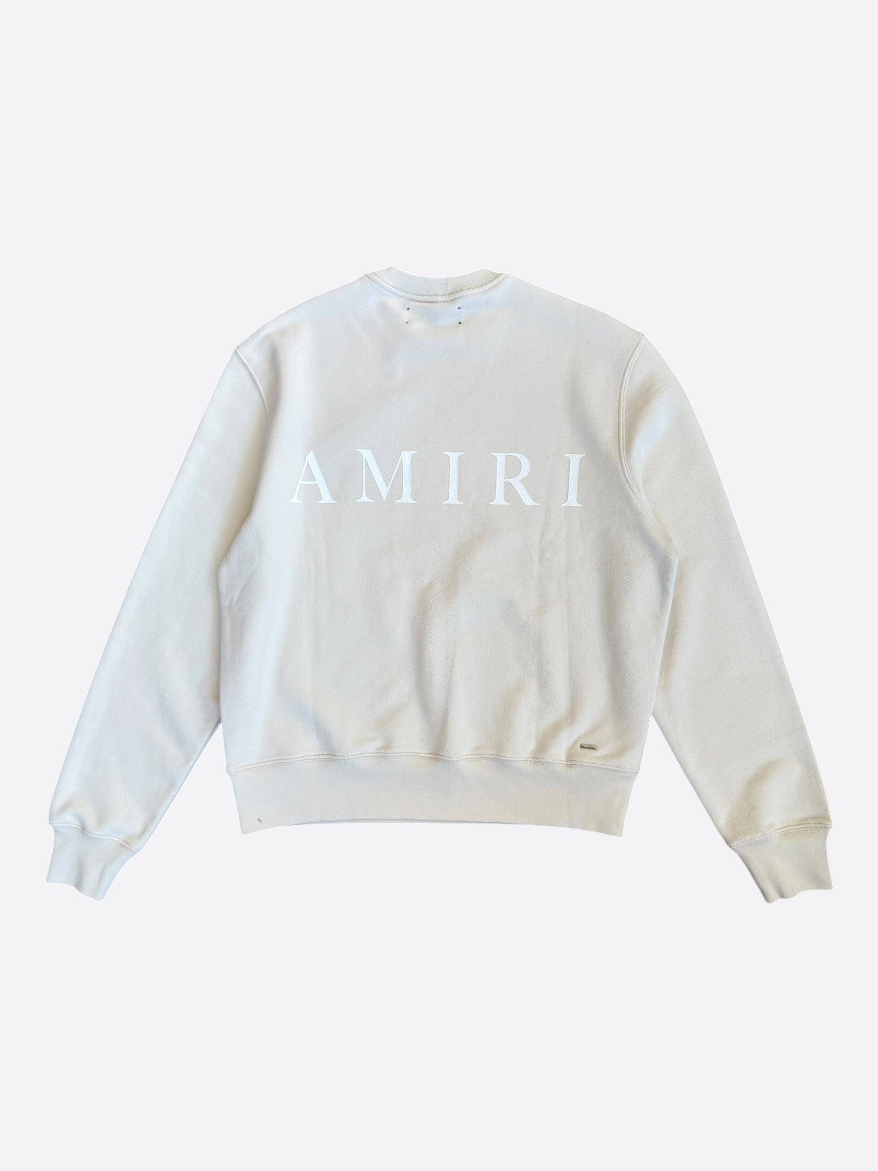 Amiri Amiri Beige MA Core Logo Sweater Size US S / EU 44-46 / 1 - 2 Thumbnail