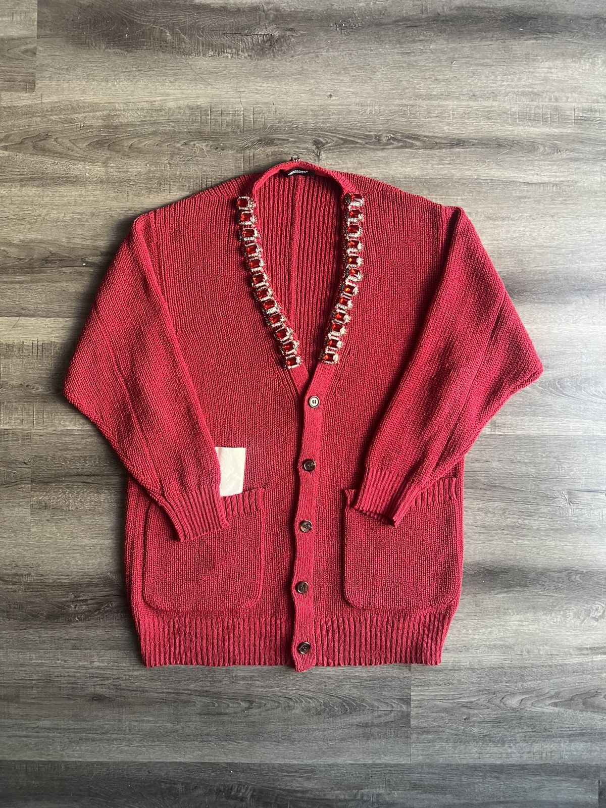 Undercover Rhinestone crystal jewel cardigan Size US M / EU 48-50 / 2 - 2 Thumbnail