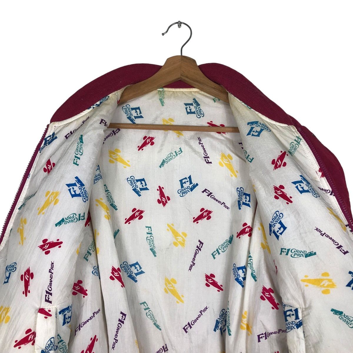 Kadoya MVtg Reversible Bomber Jacket F-1 Grand Prix Kadoya Big Logo Size US M / EU 48-50 / 2 - 15 Thumbnail
