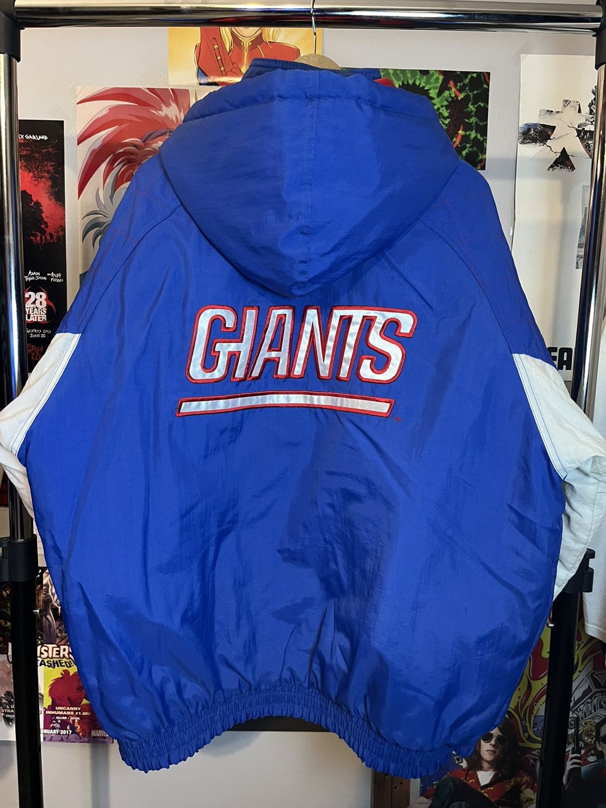 Starter Vintage NY Giants Starter Jacket Size US XL / EU 56 / 4 - 10 Thumbnail