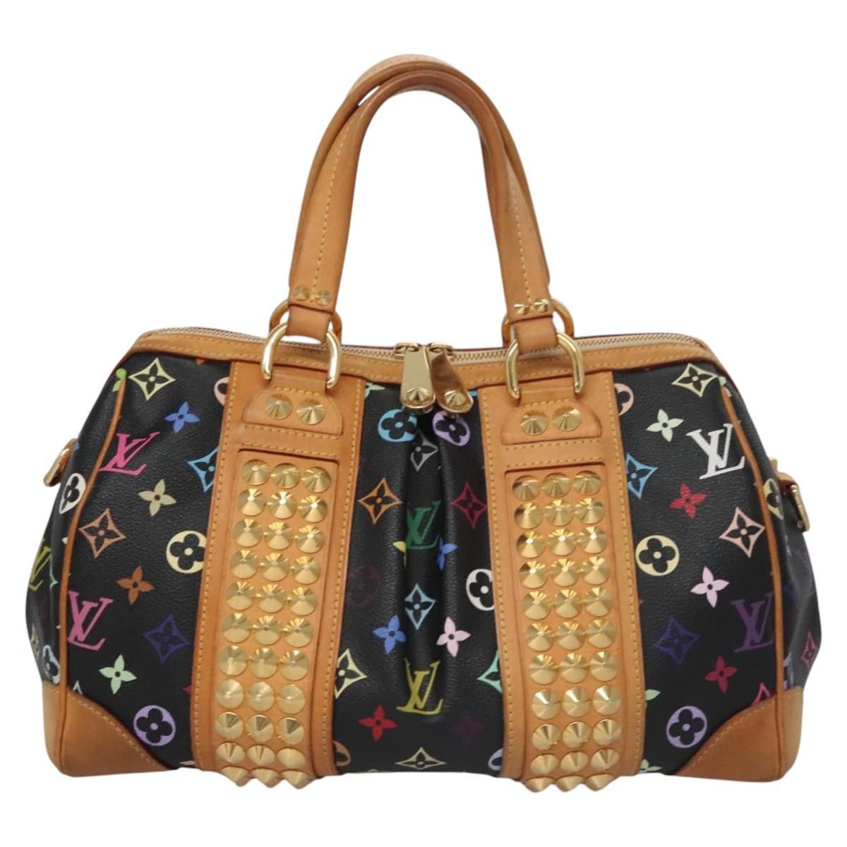 Louis Vuitton Courtney Black Canvas Handbag (Pre-Owned) Size ONE SIZE - 1 Thumbnail