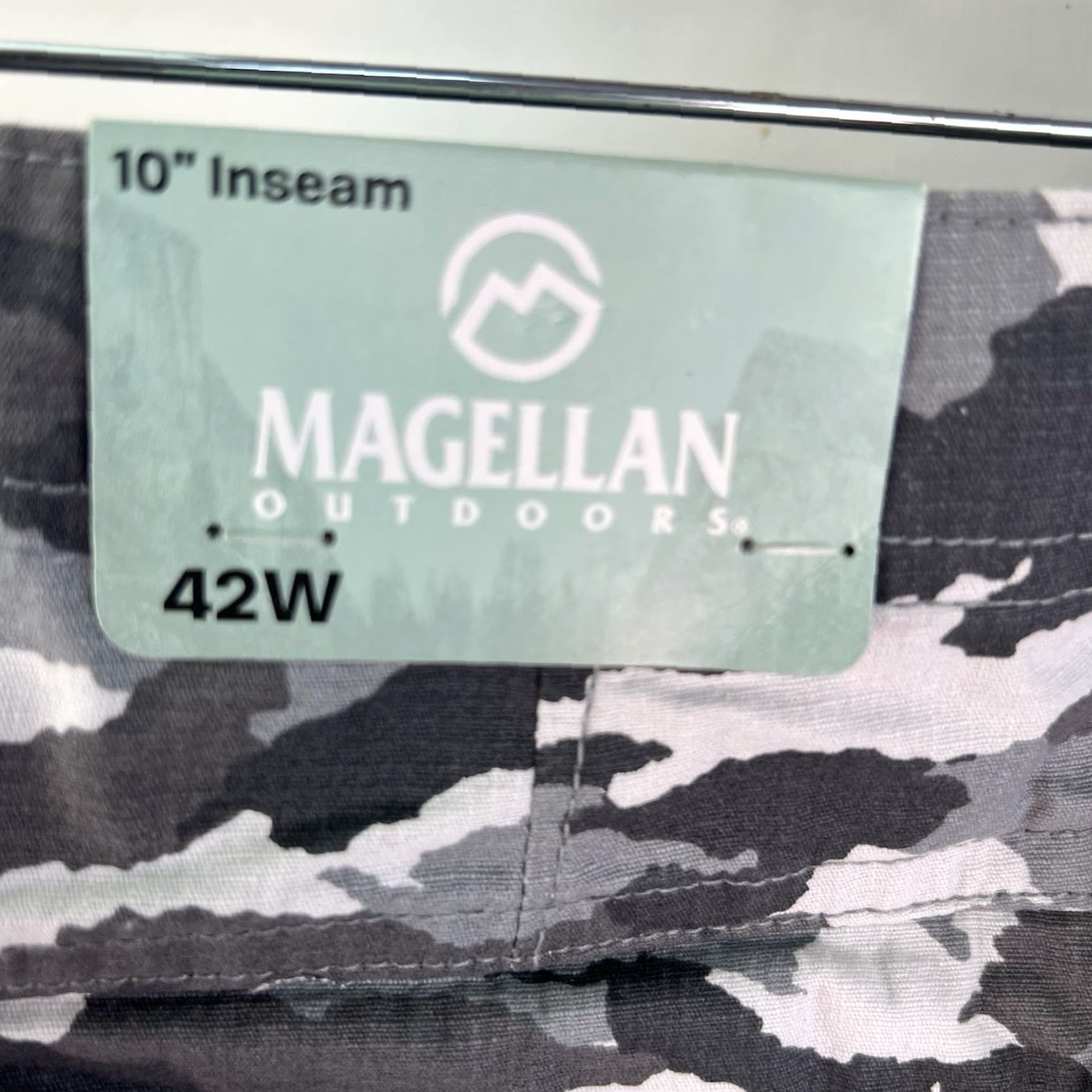 Vintage VINTAGE Magellan Cargo Shorts Men Size 42 Gray Camouflage Casual Travel Workwear Size US 42 / EU 58 - 5 Thumbnail