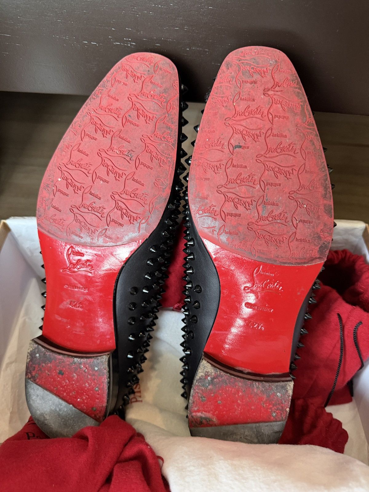 Christian Louboutin Christian Louboutin Dandy Spike Loafers Size US 9.5 / EU 42-43 - 13 Thumbnail